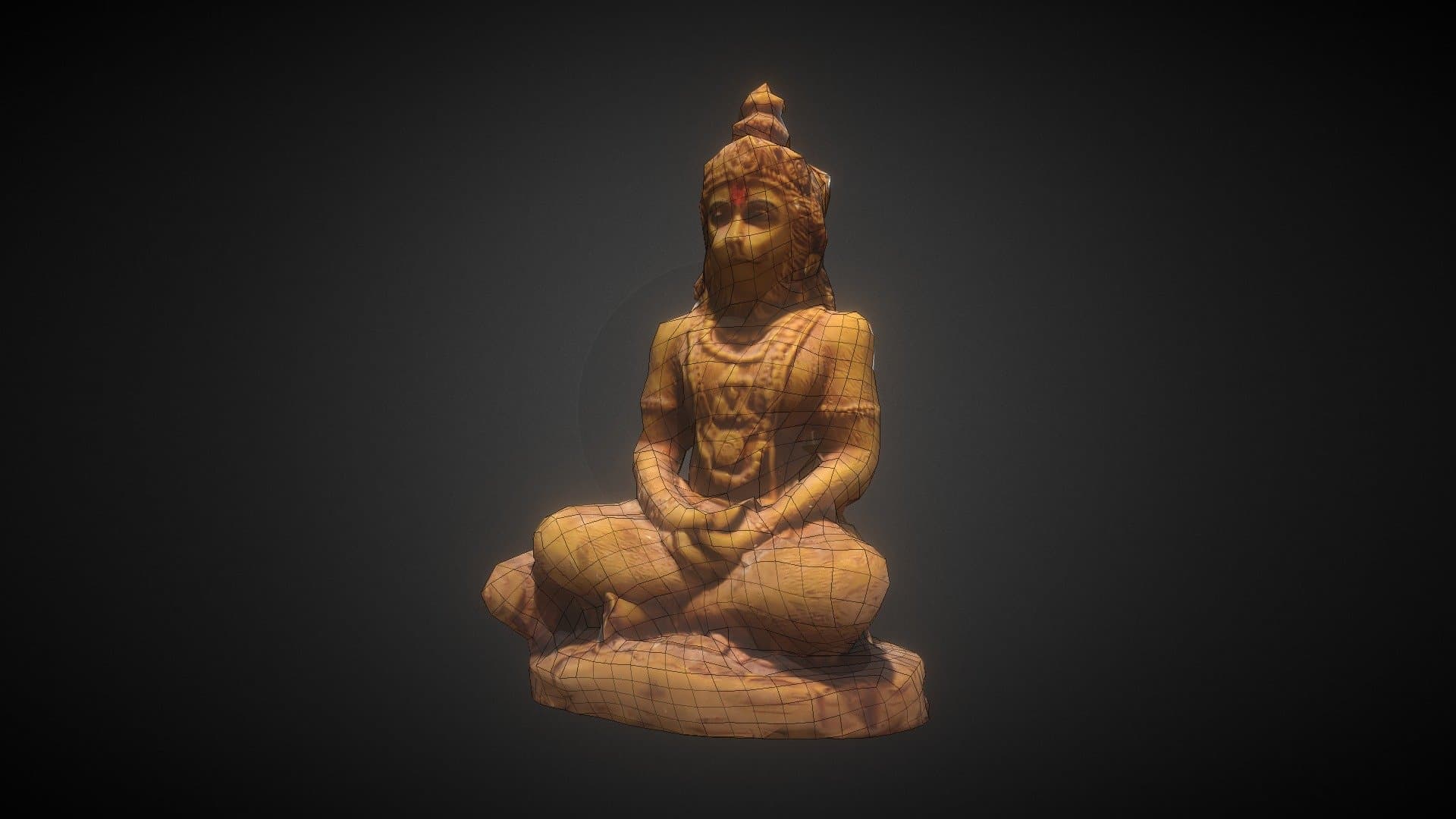 Plastic Hanumanji Statue