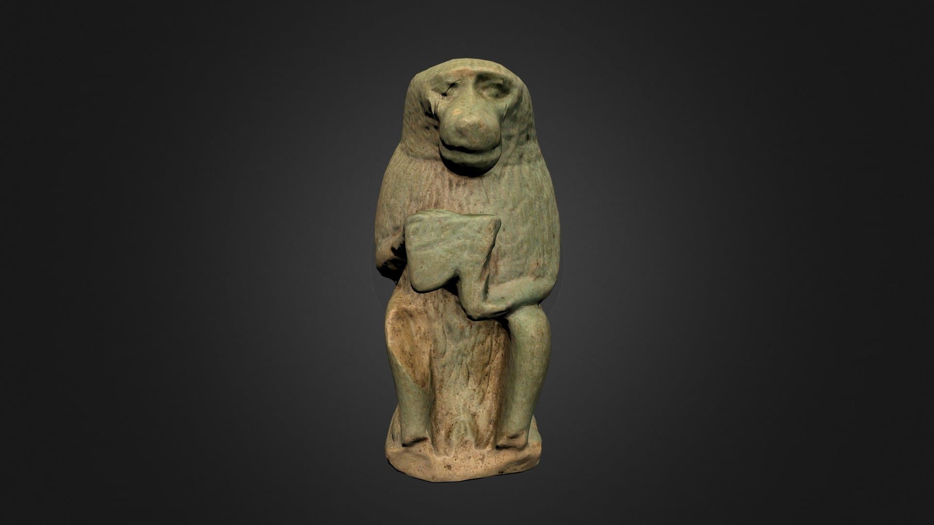 Thoth as baboon