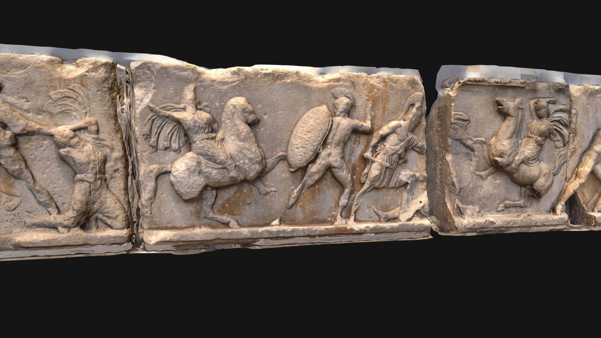 Frieze from the Mausoleum at Halicarnassus