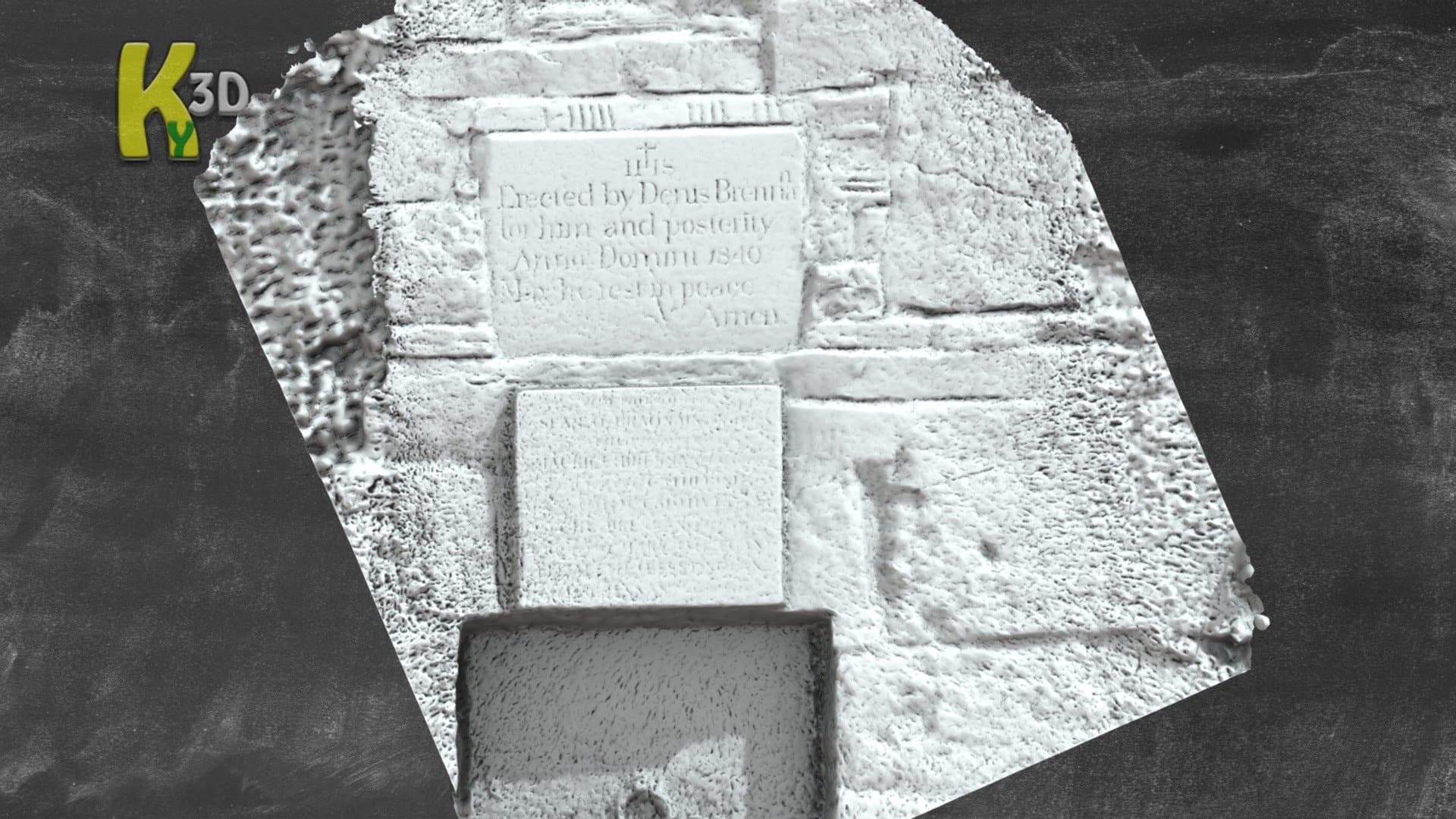 KE014-089002 - Kilmoyly South - Ogham Stone