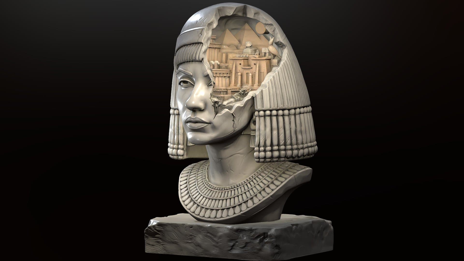 Busto Egipcia