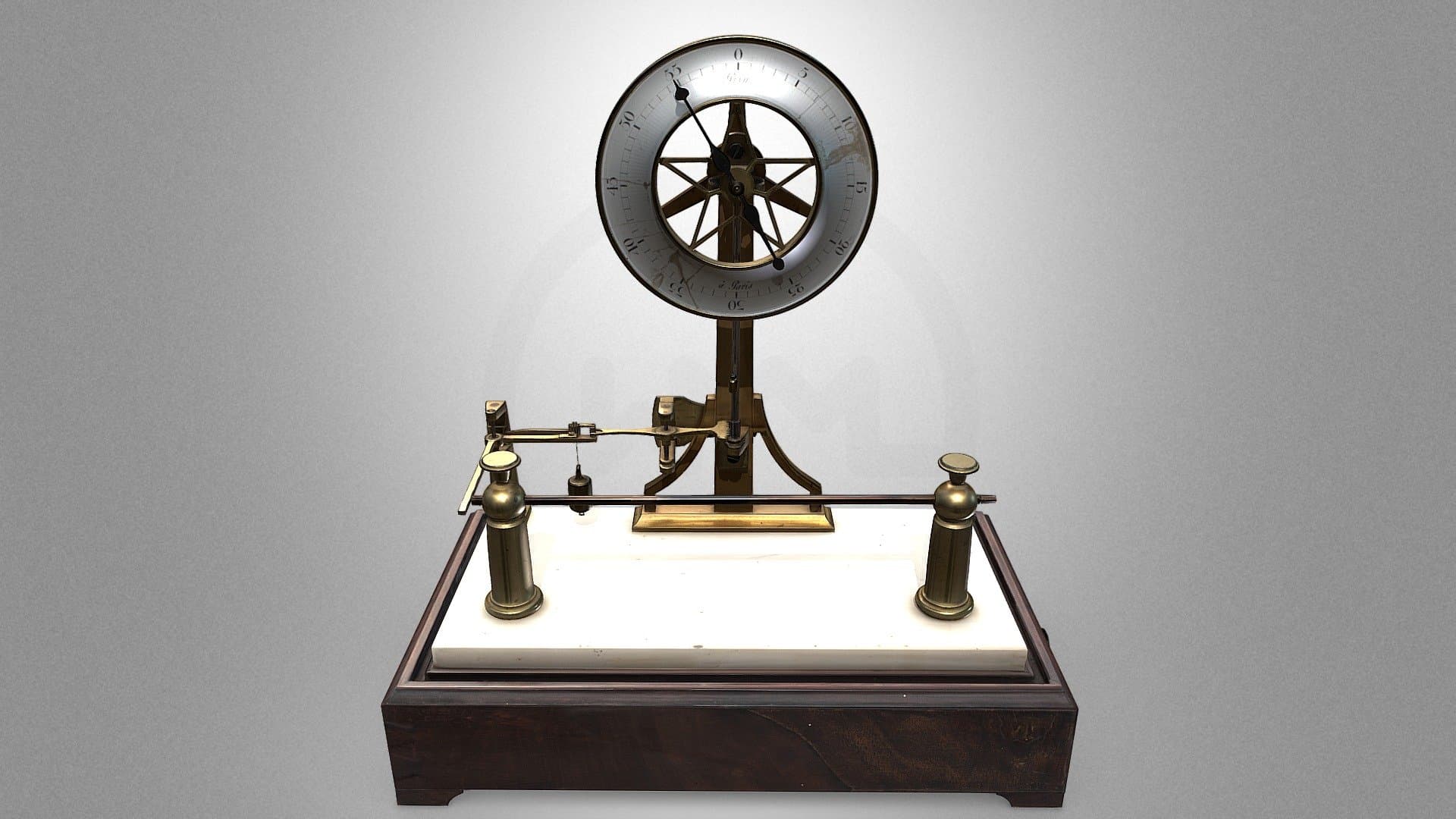 Thermal expansion pyrometer