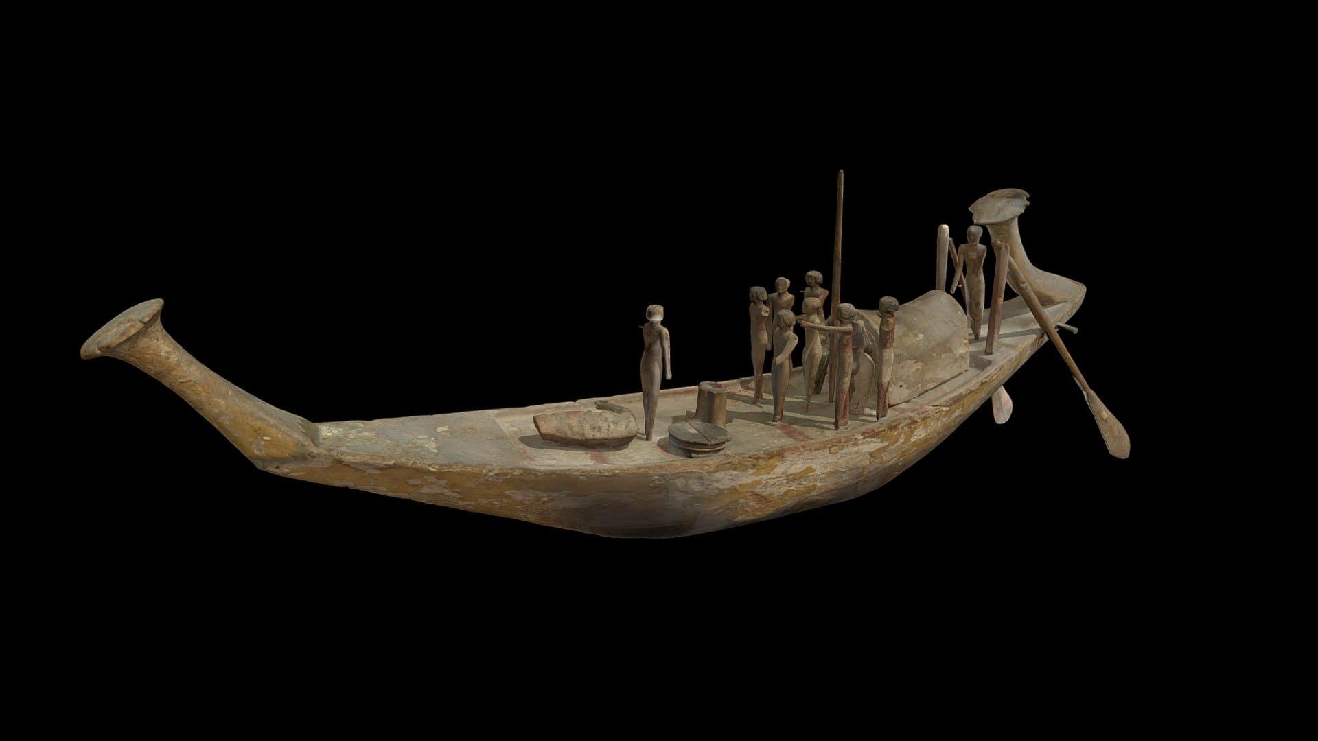 Scheepsmodel uit Egypte