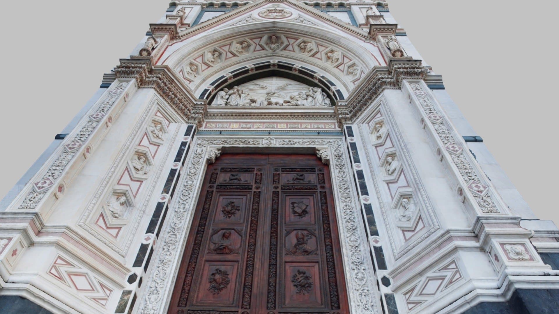 Entrance to Santa Croce, Florence