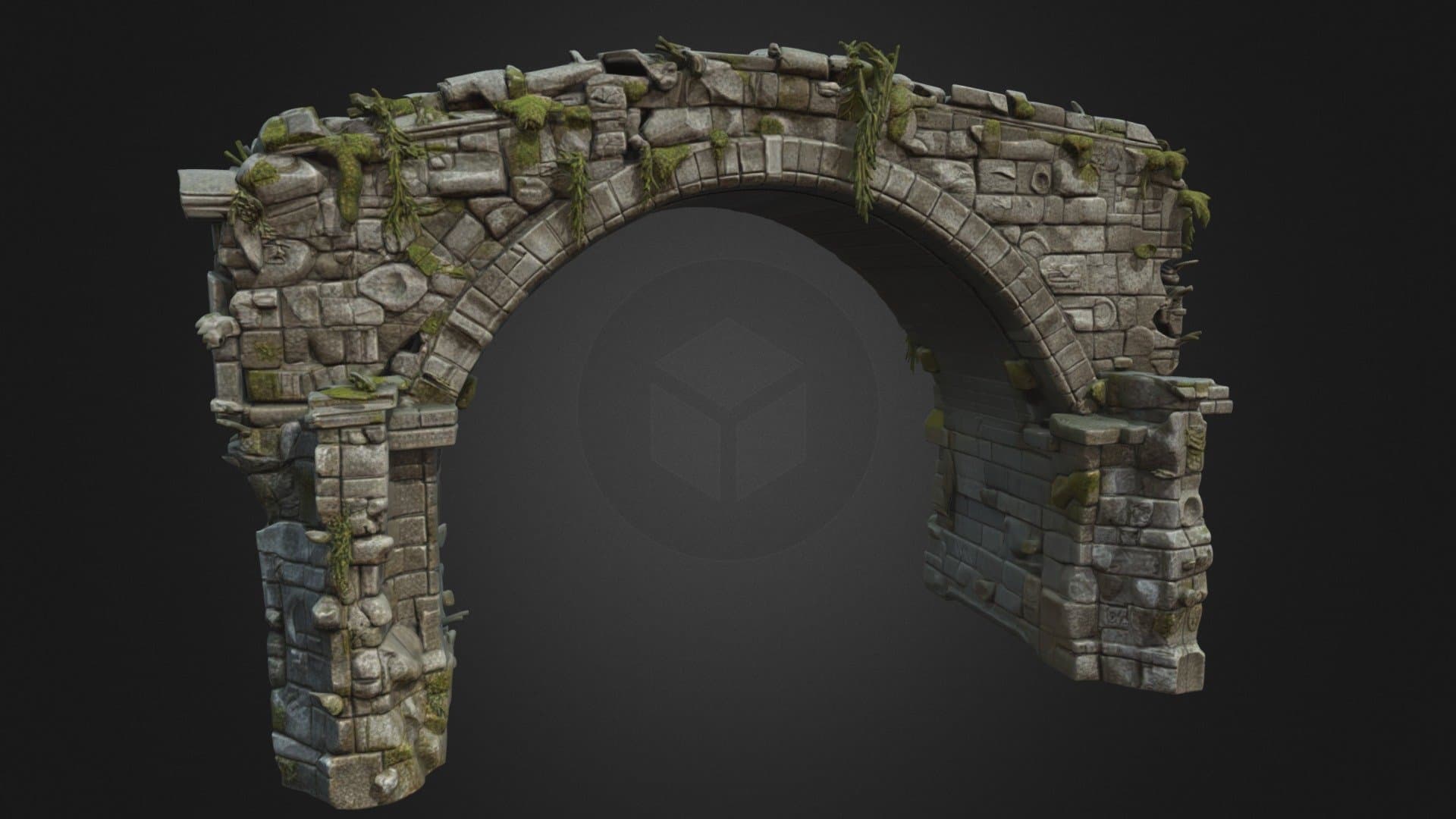 Ruined Stone Bridge, Broken Arch