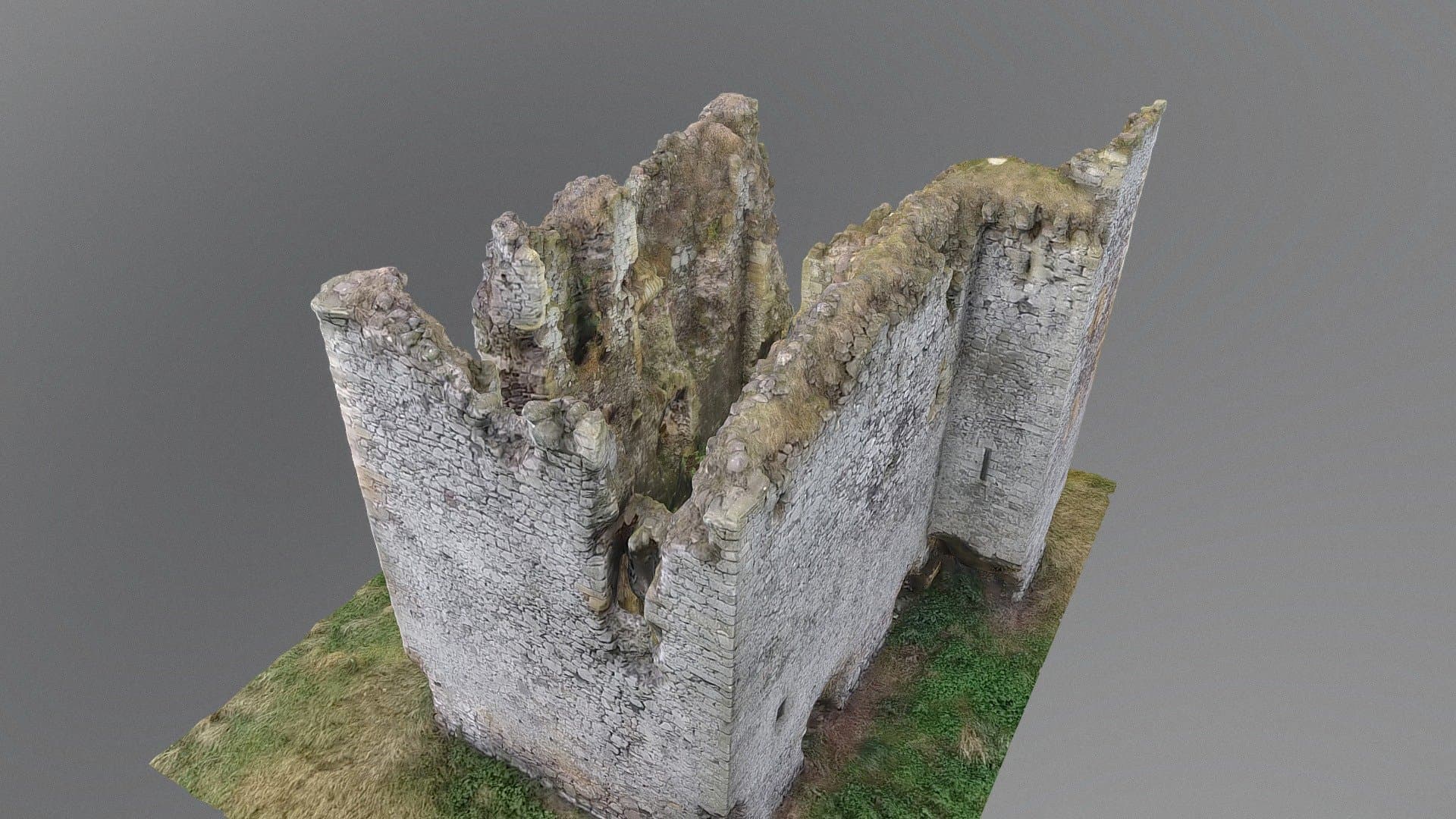 Lordscairnie castle ruin