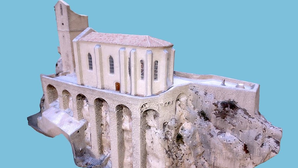 DRAFT: zoom  La Citadelle de Sisteron (France)