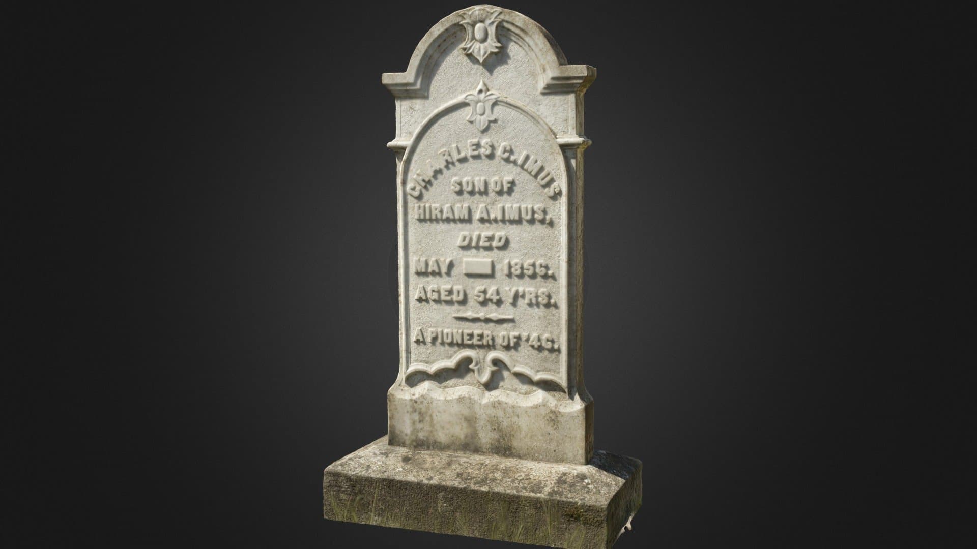 Charles C. Imus Tombstone