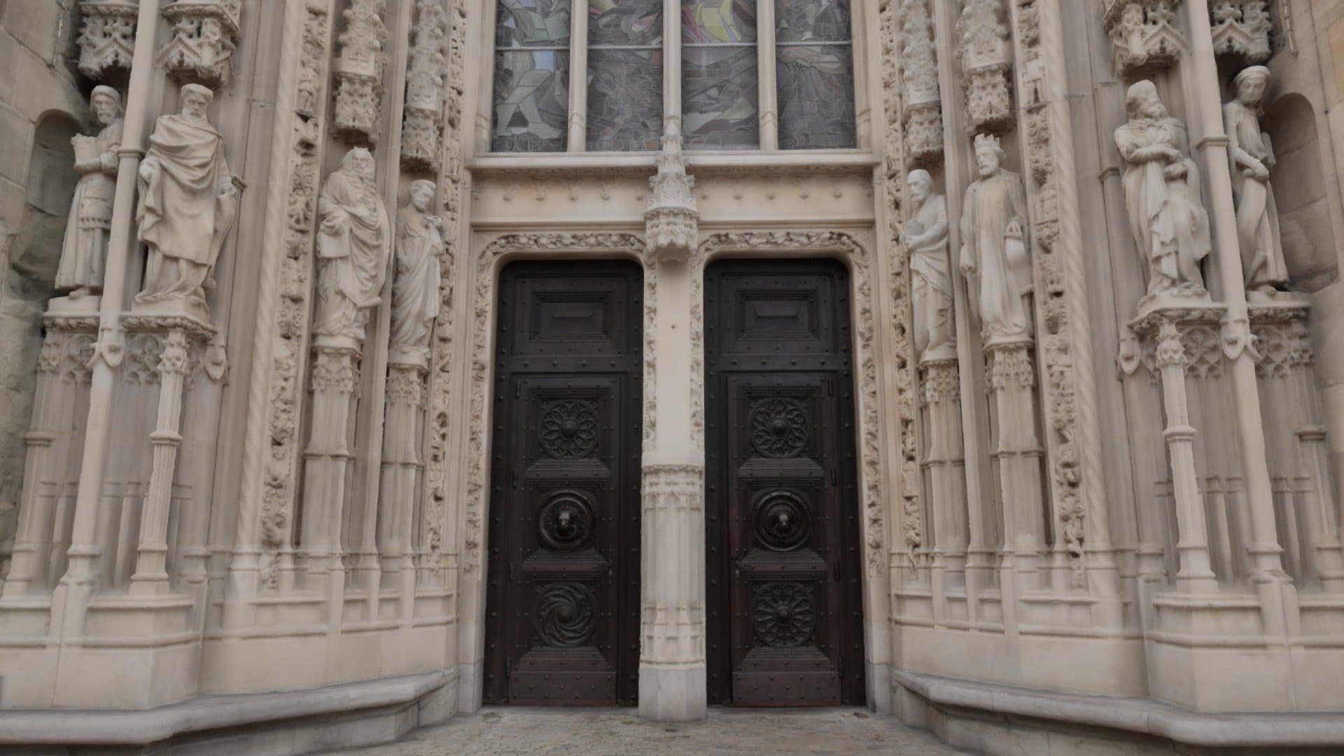 Lausanne Cathedral Gate