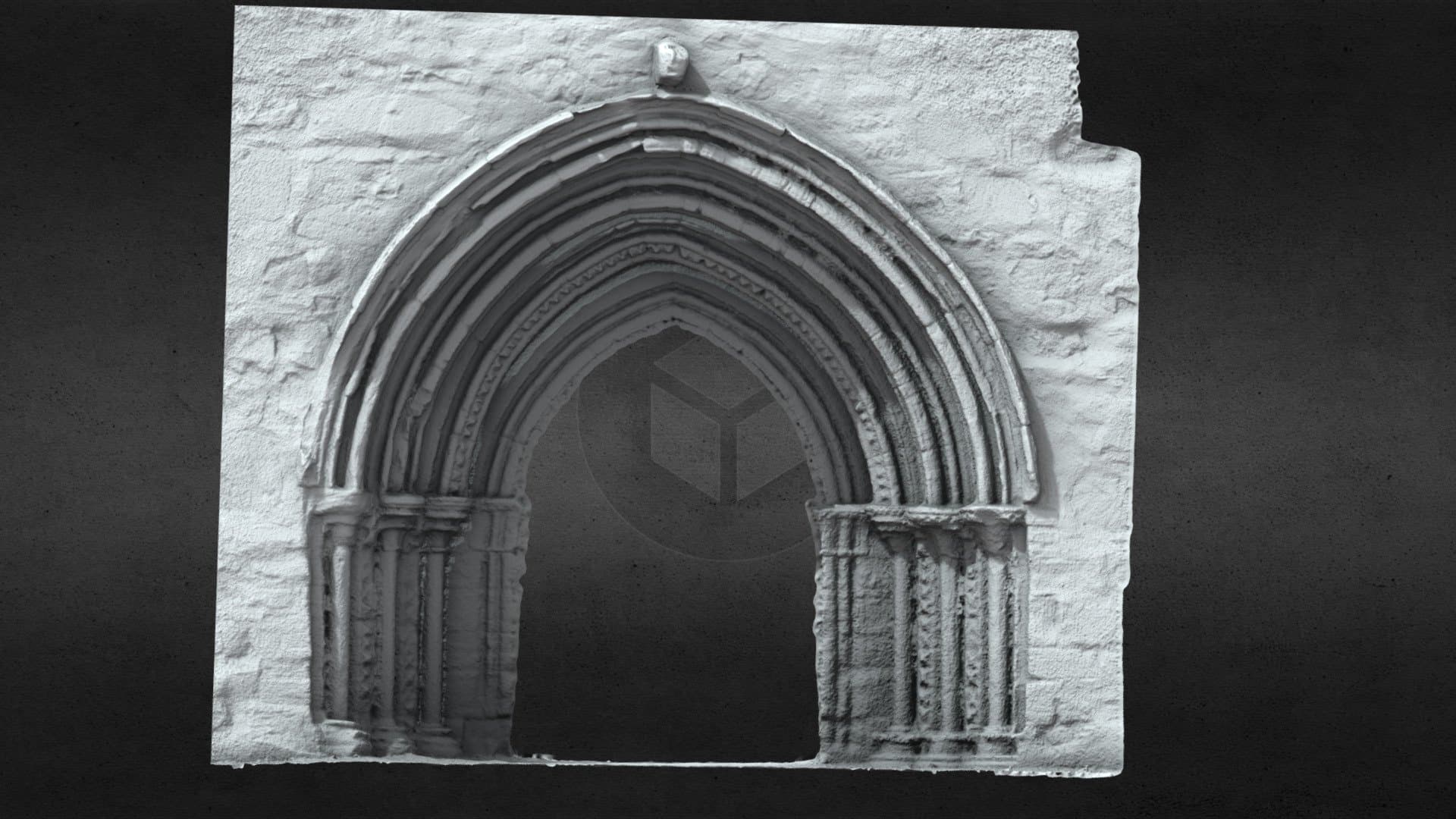 Greyabbey Transitional Doorway -  Co Down