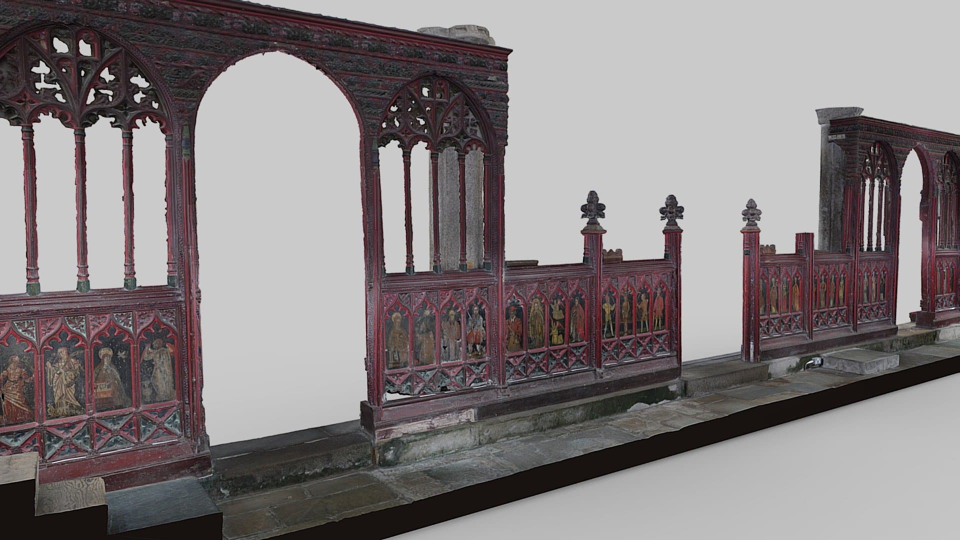 Church of St Peter Chancel Screen 2024