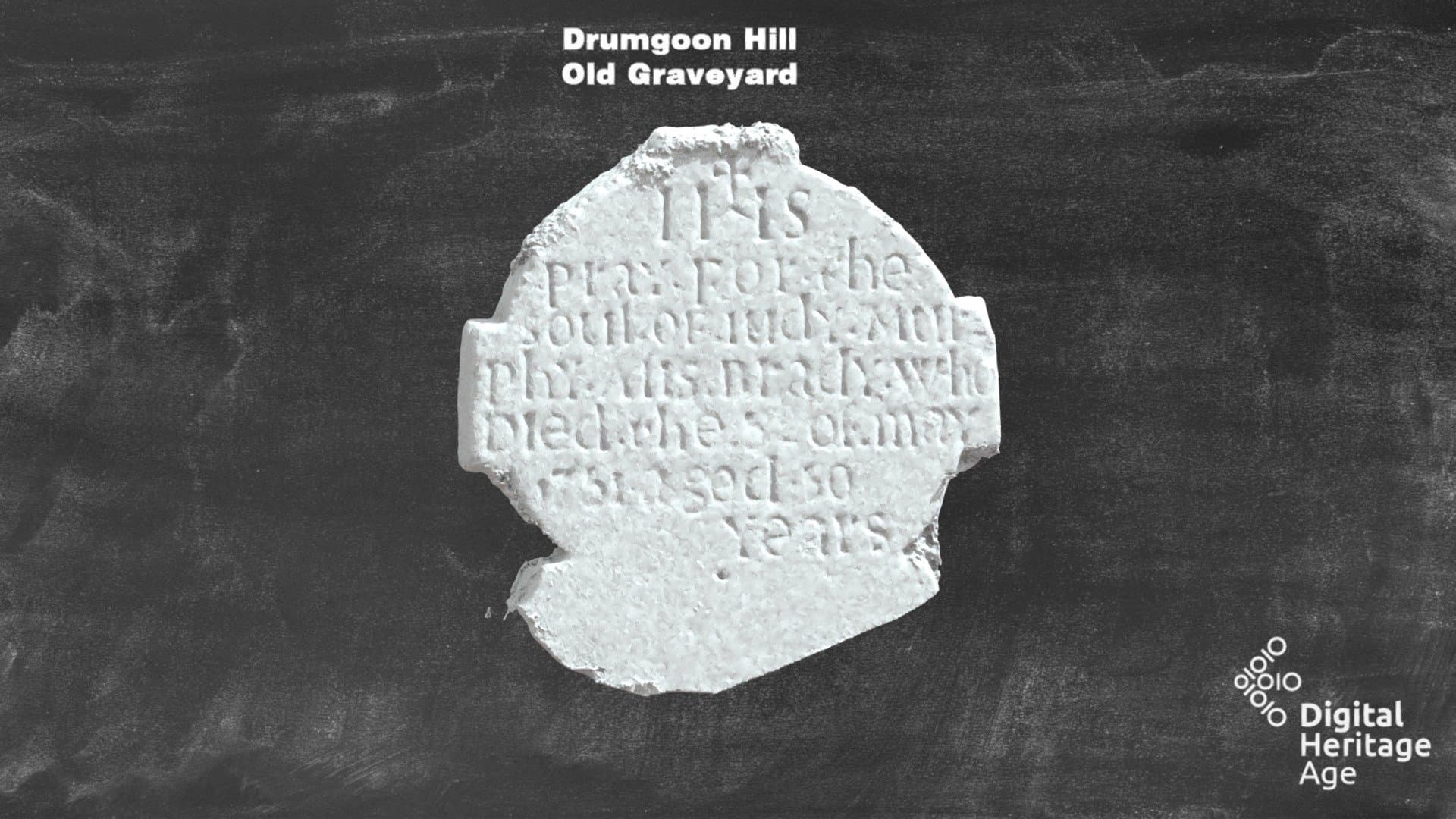 Drumgoon Hill - Old Graveyard - Headstone 222
