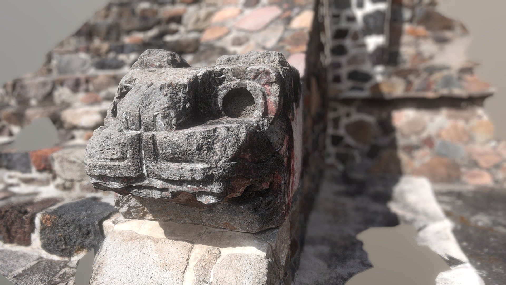 Jaguar At Teotihuacan Pyramids