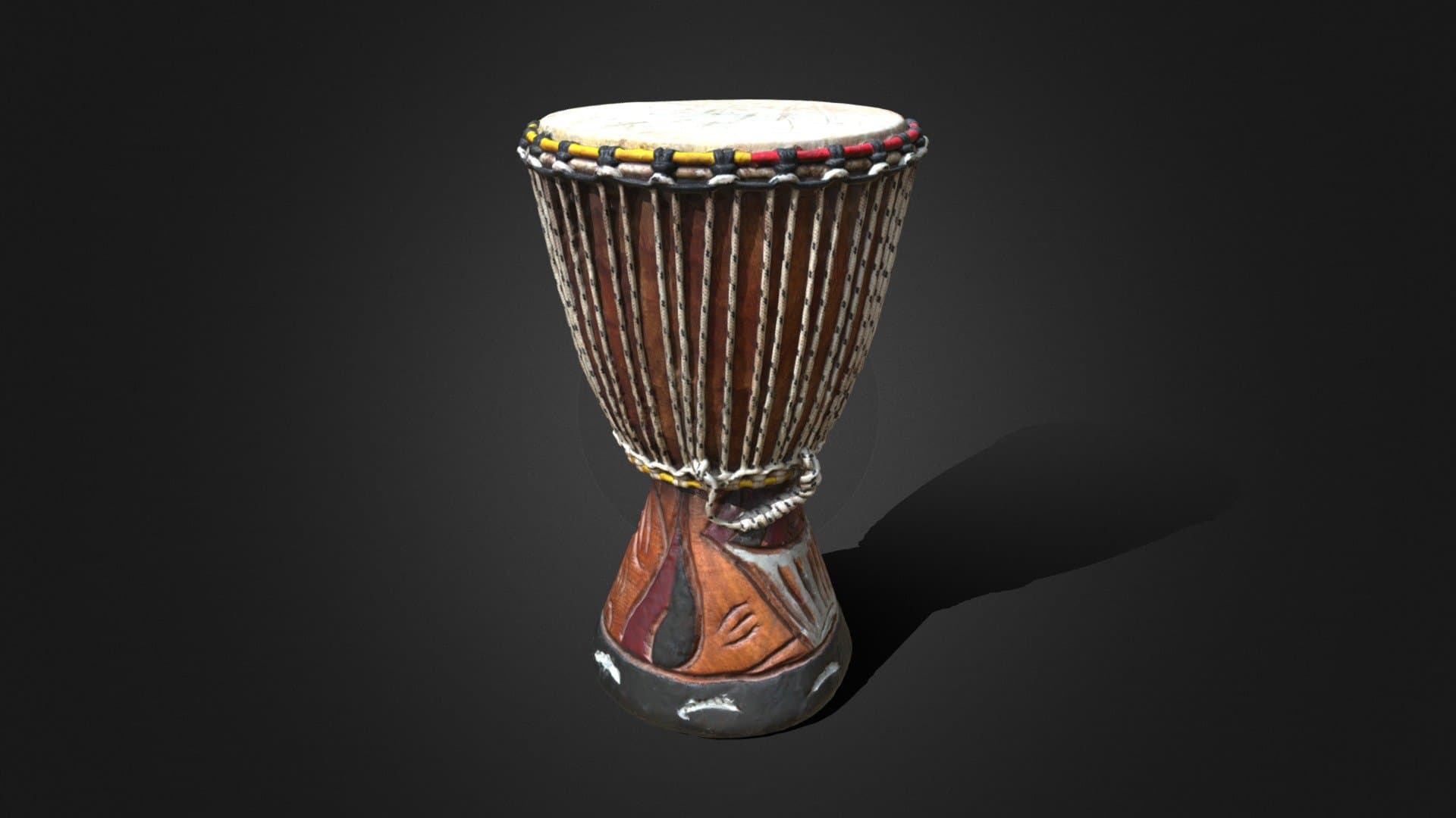 Djembé - African drum - Scan