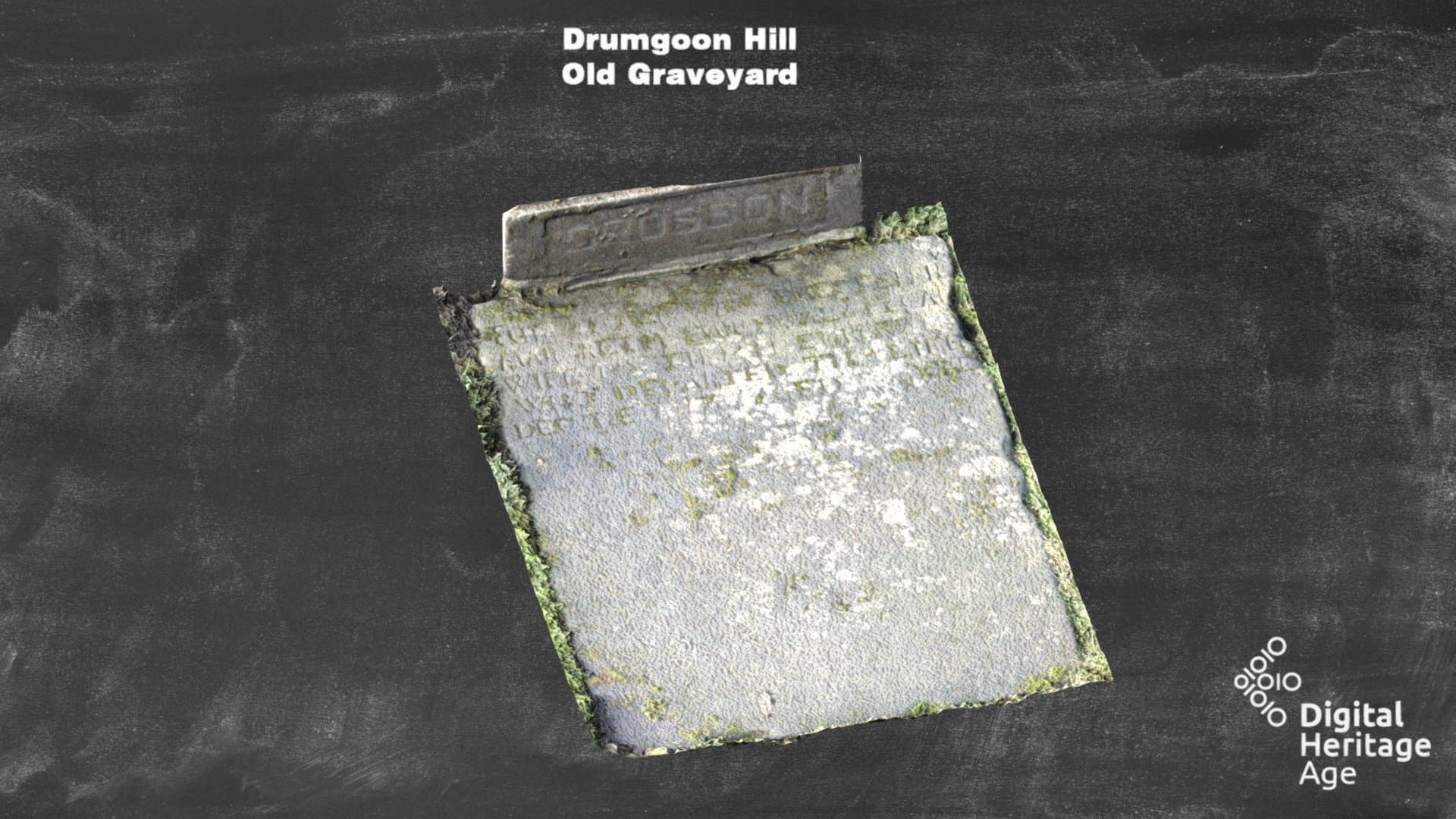 Drumgoon Hill - Old Graveyard - Headstone 618