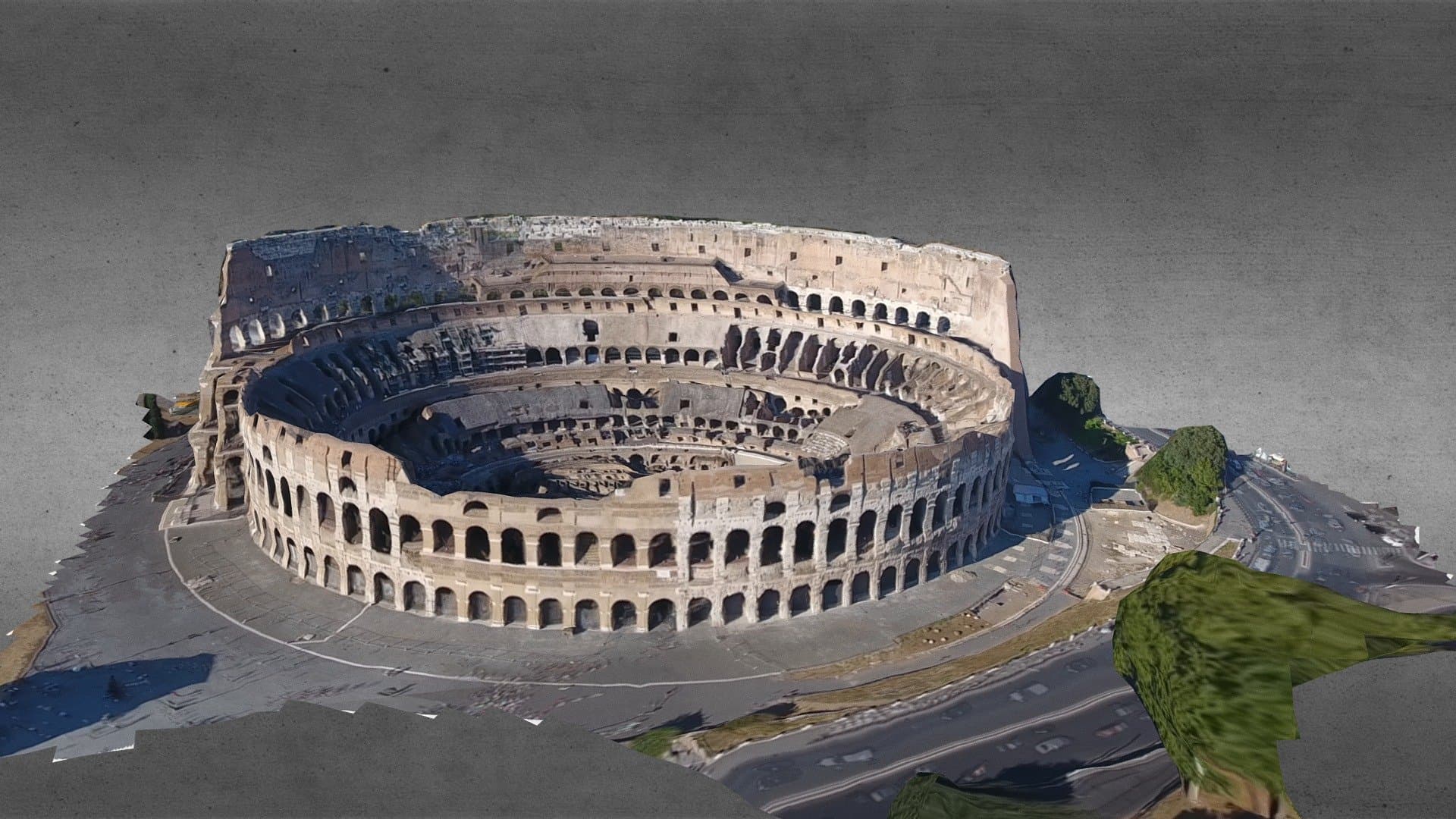 Colosseo (Flavian Amphitheatre) - Drone