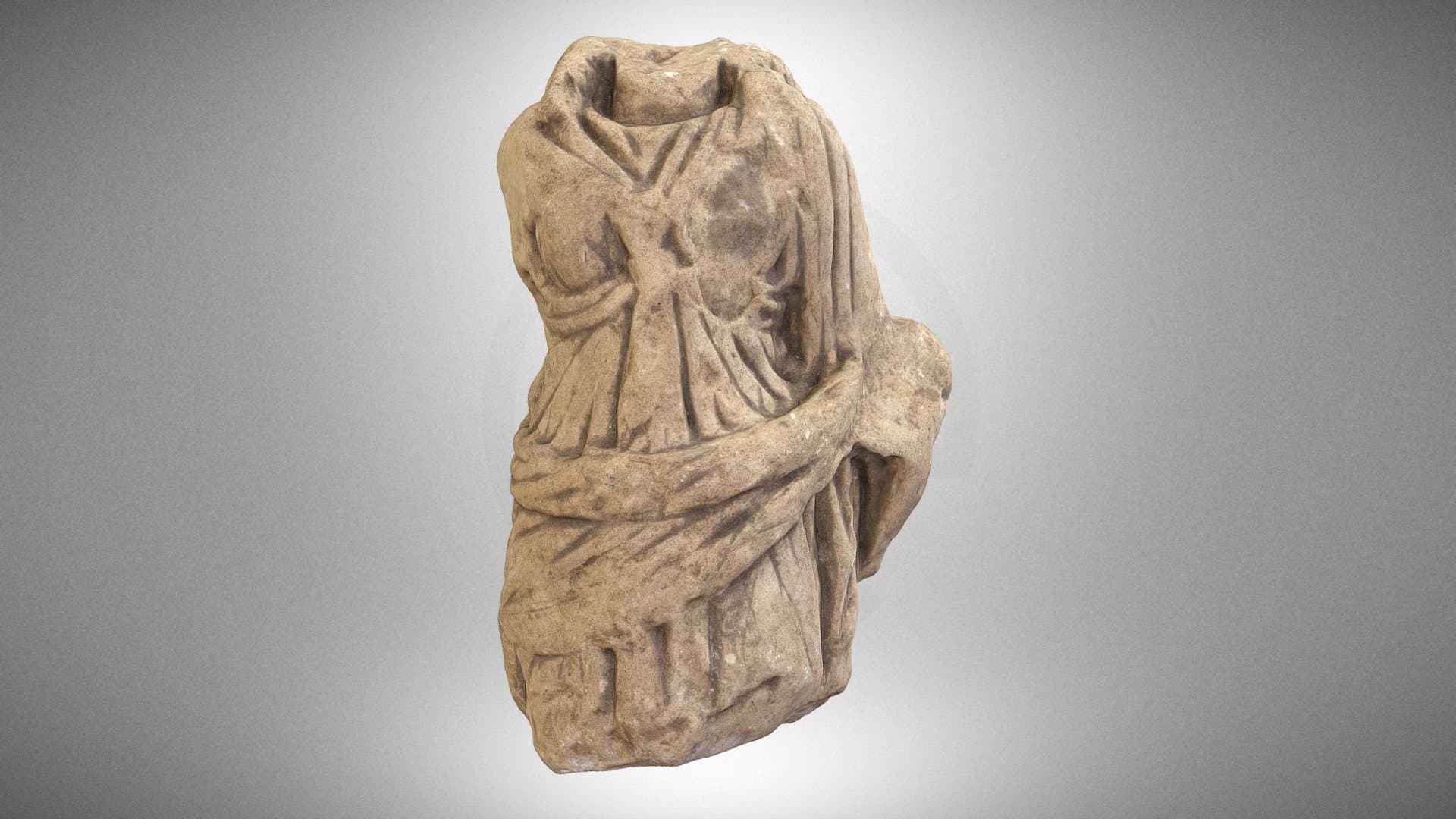 Figurine of Isis in a robe with a tit knot