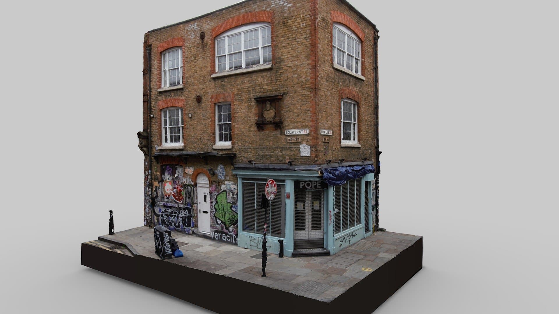 Sclater Street Corner Building