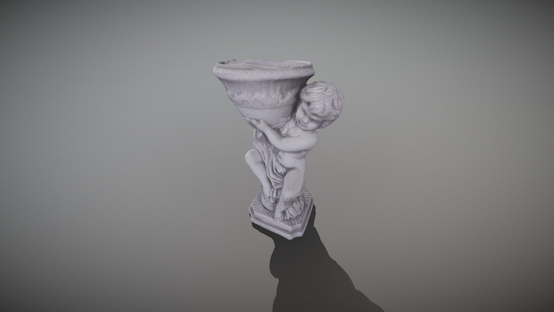 Angel Statue GameAsset