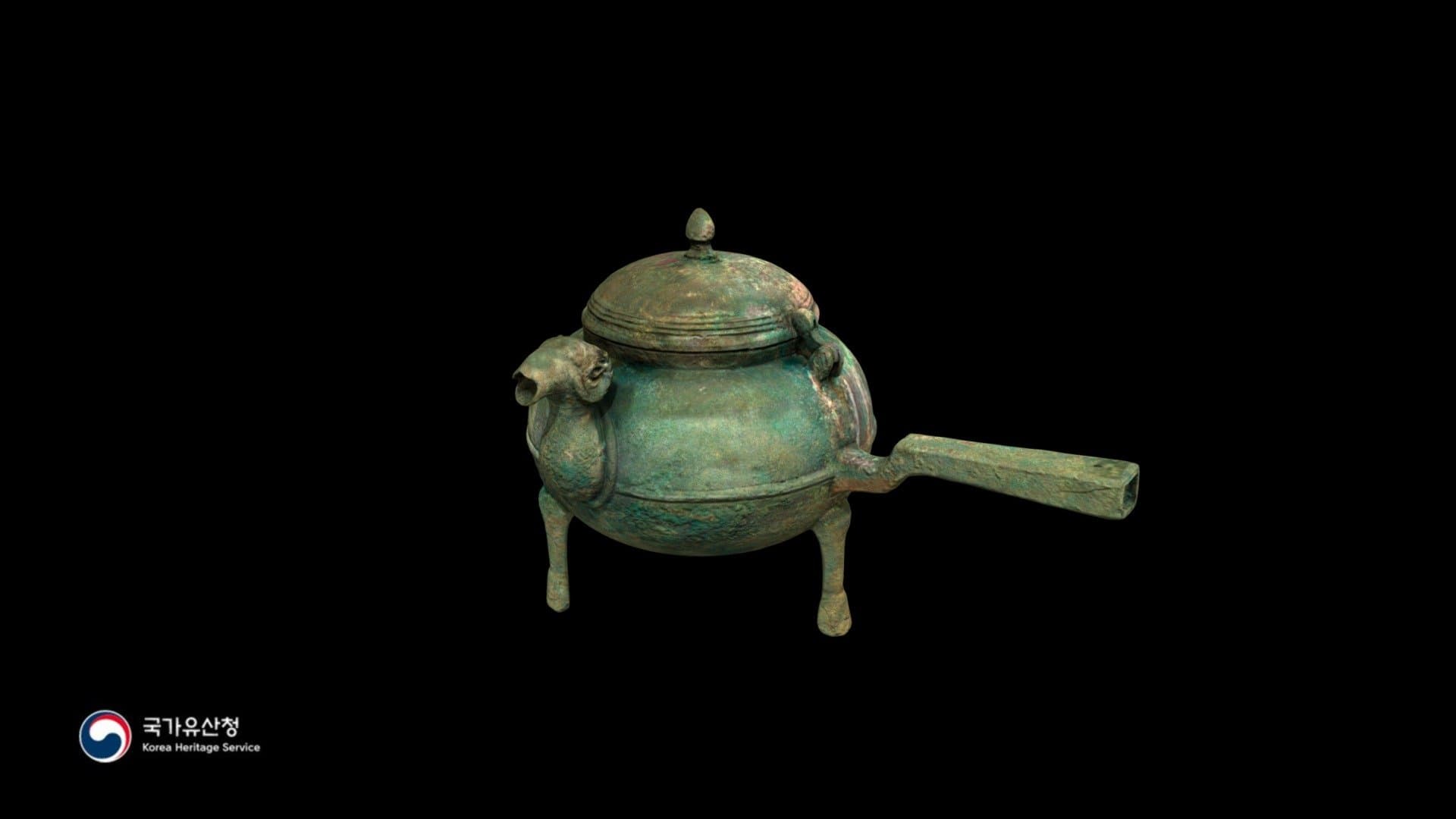 Three-legged Cauldron From Cheonmachong Tomb