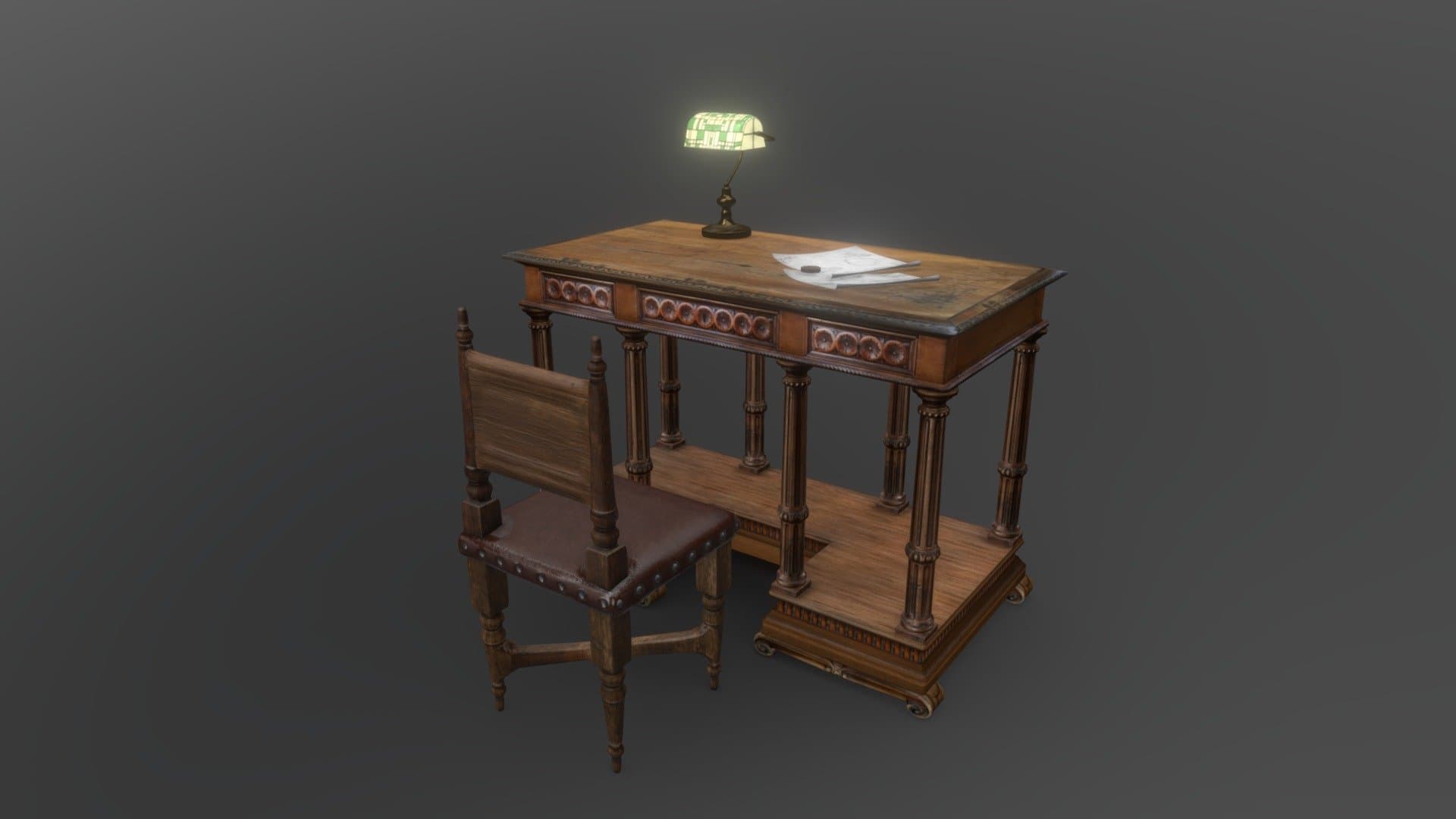 old desk