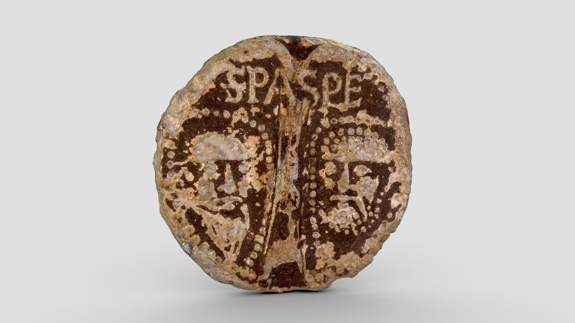 Pauselijk zegel, bulla | papal seal (1243-1254)