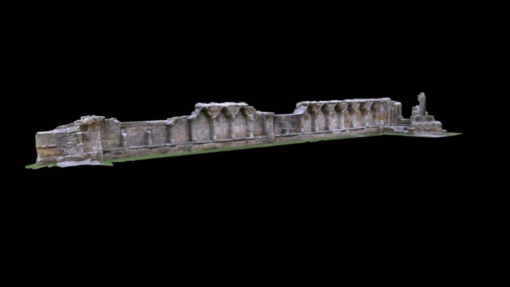 Wall Section from St Andrews Cathedral