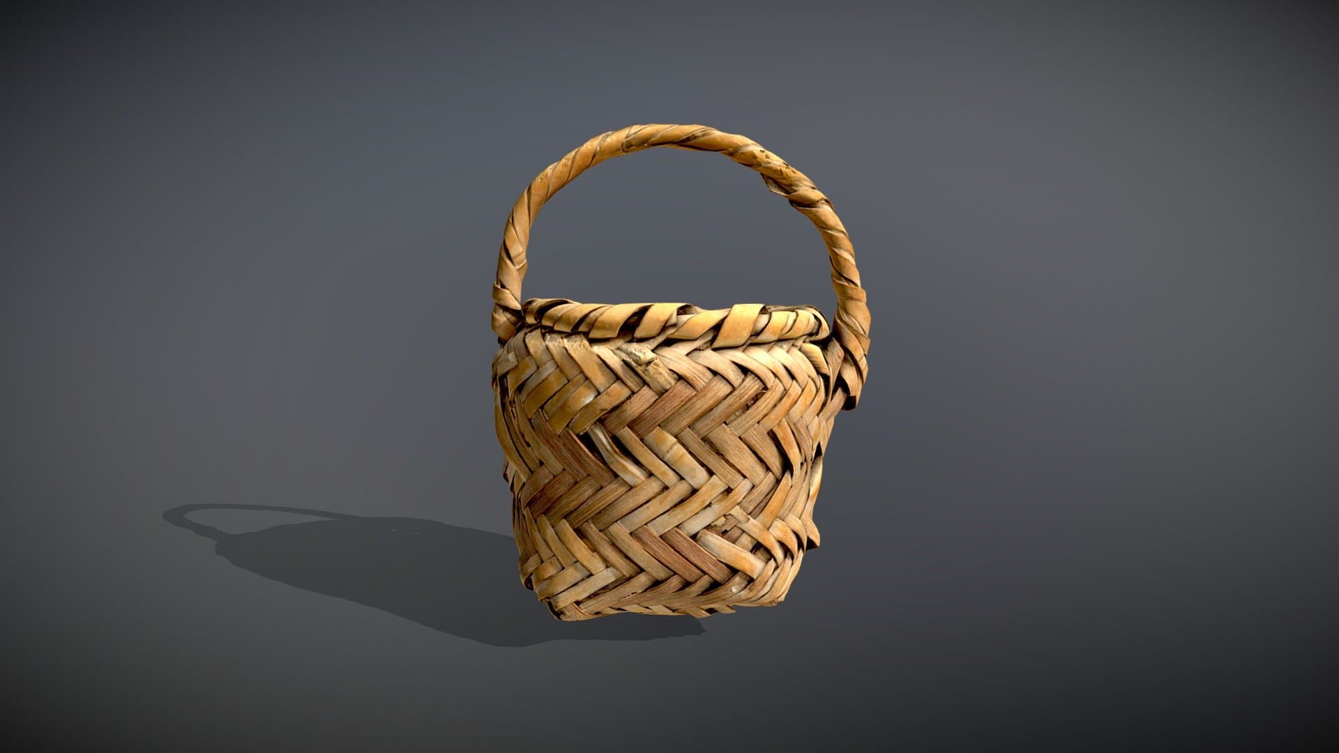 Choctaw Cane Basket