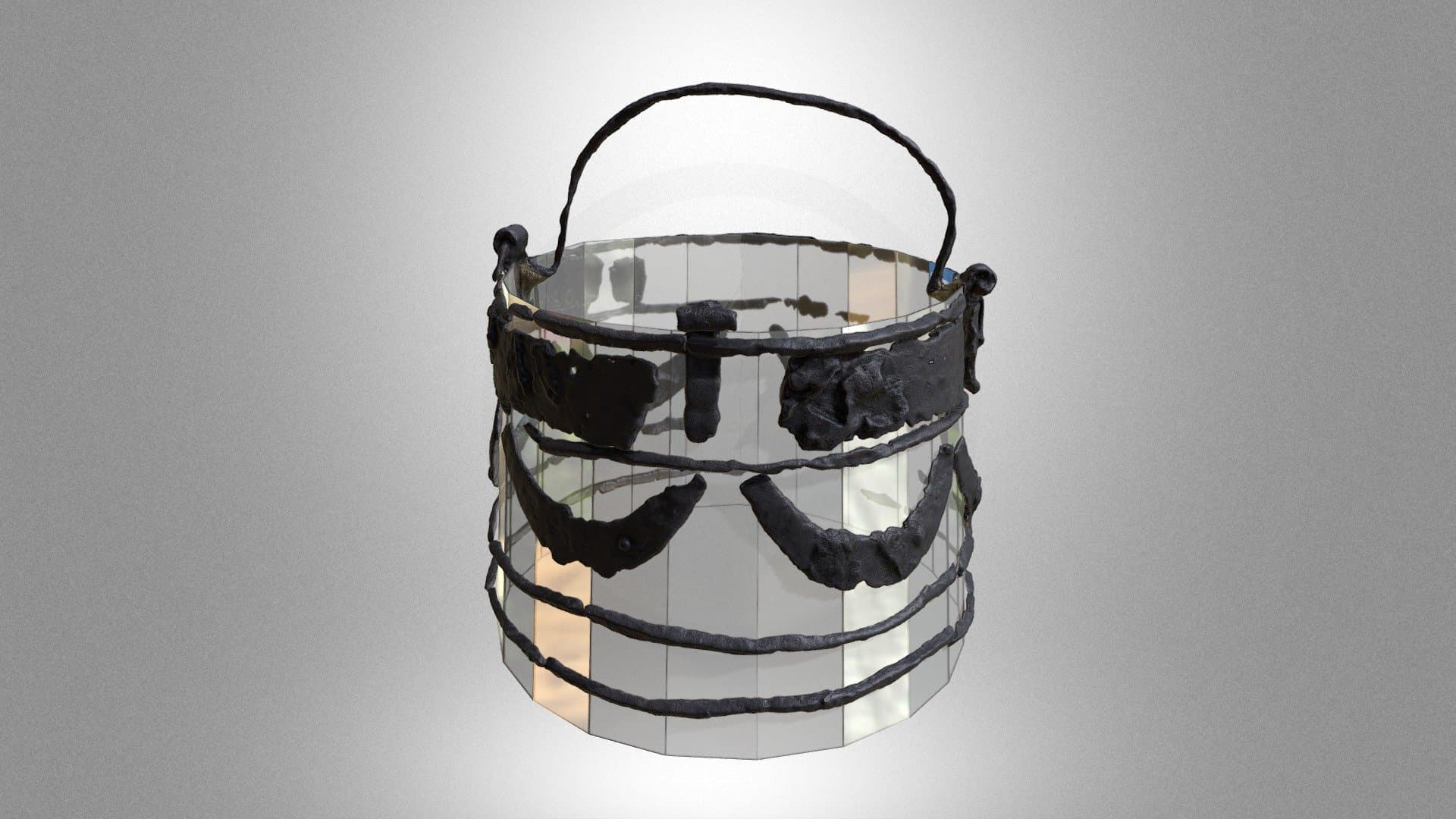 Iron fittings of a bucket from Zakrzówek
