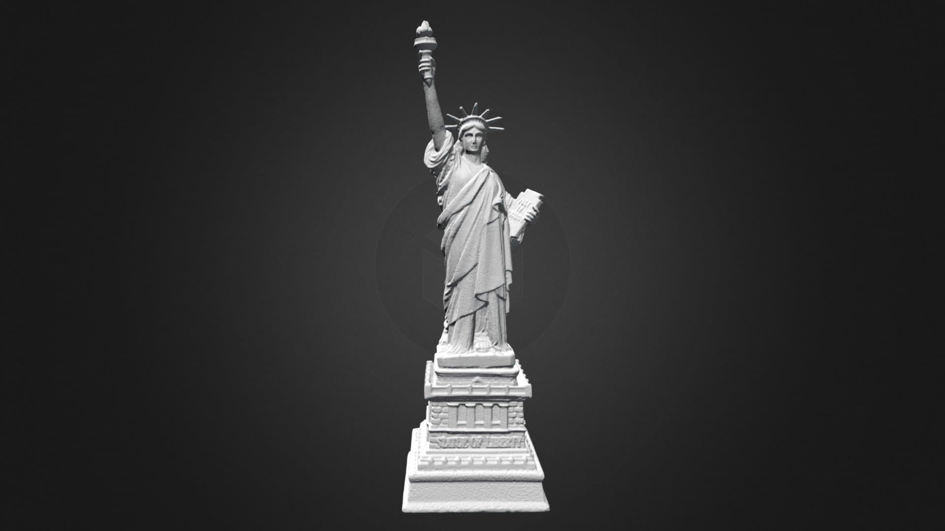 Statue of Liberty 3D Scan