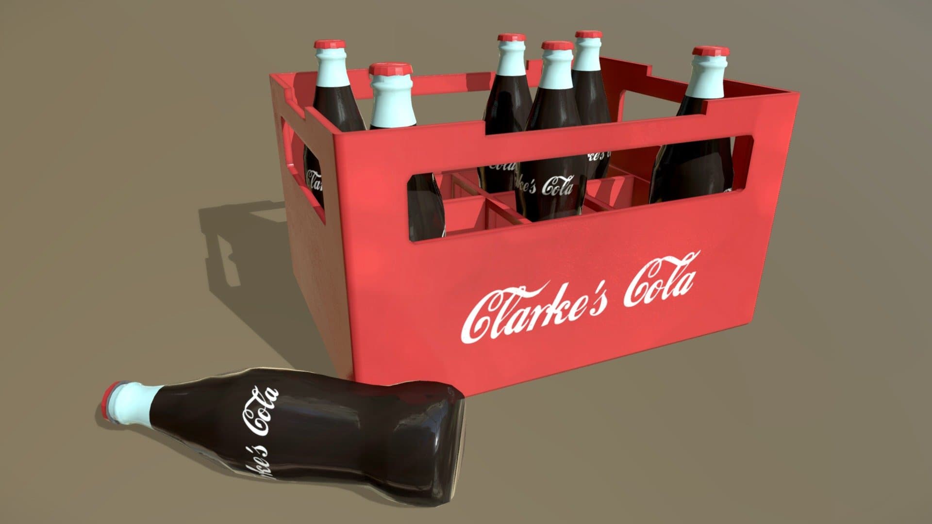 Cola Crate 🥤 #SketchfabWeeklyChallenge