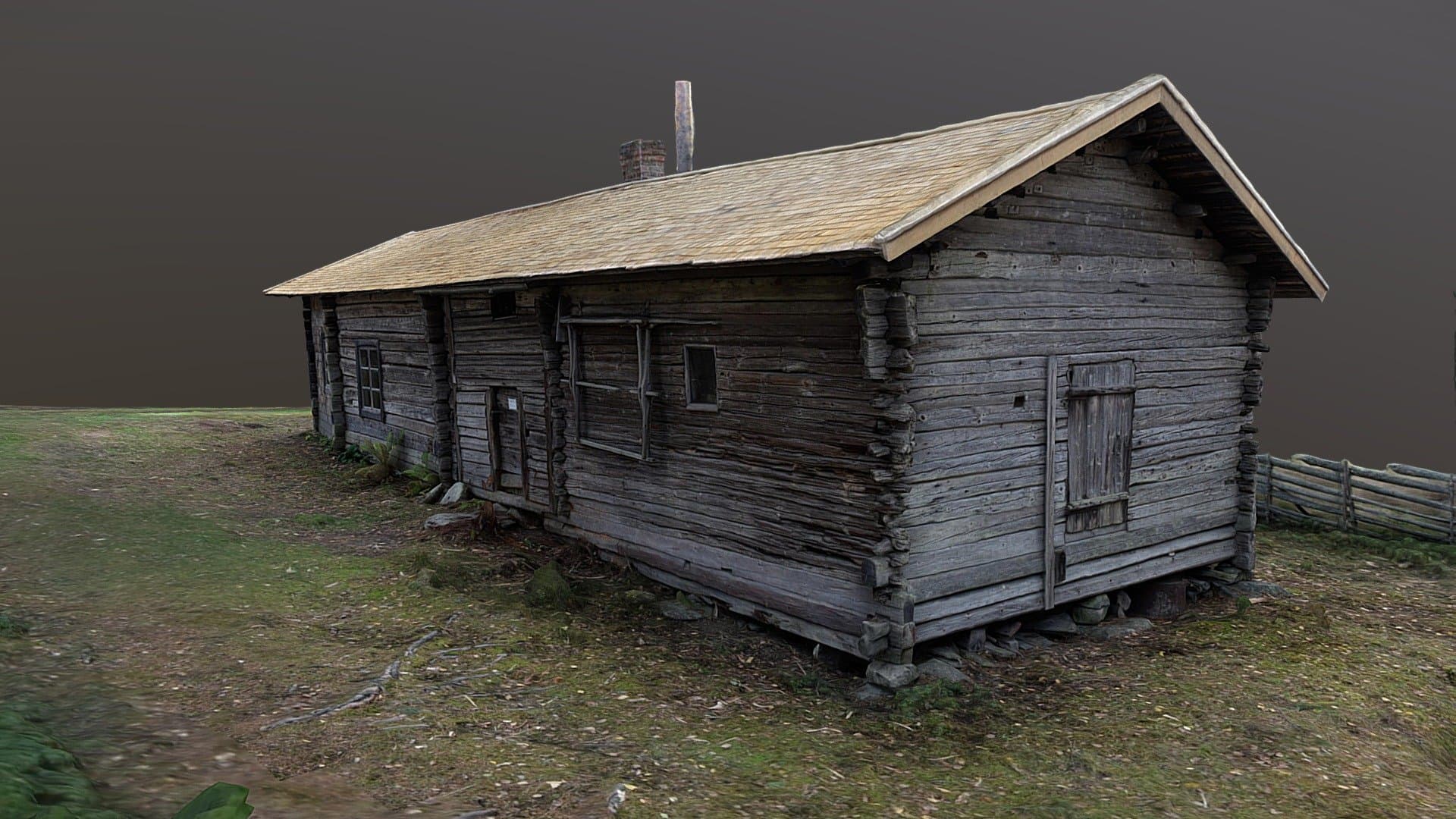 Pokkala Log house in Nousiainen, Finland