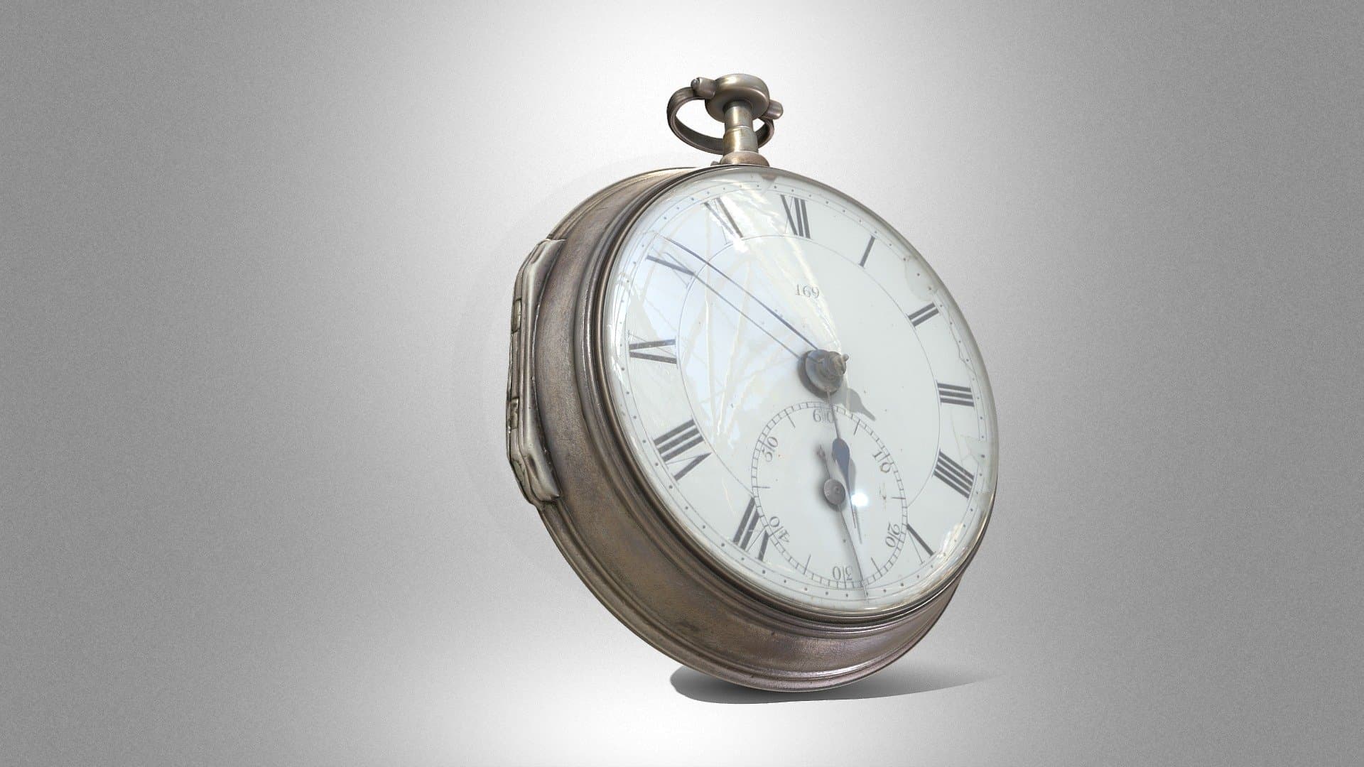 Pocket chronometer watch