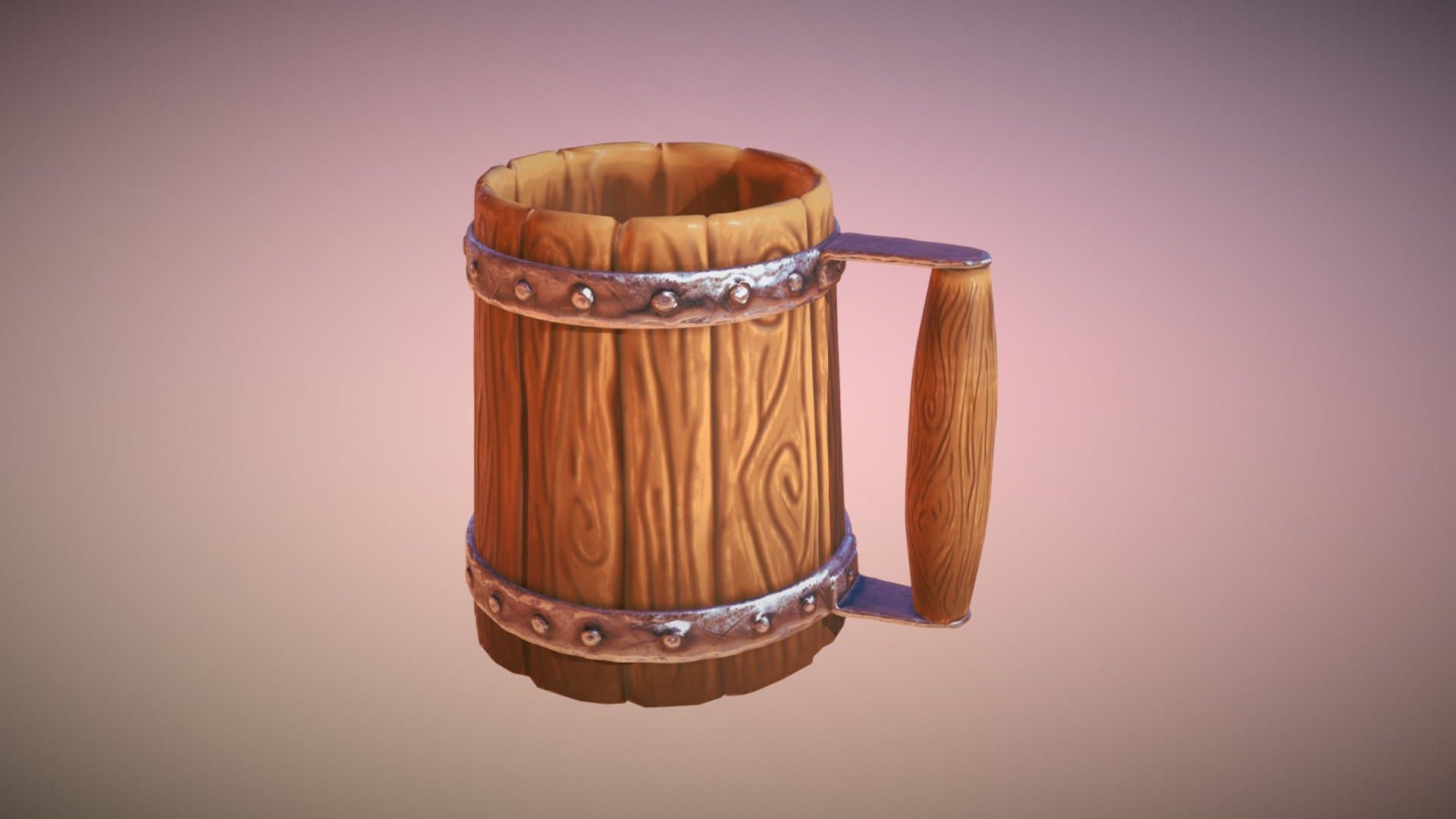 Stylized mug