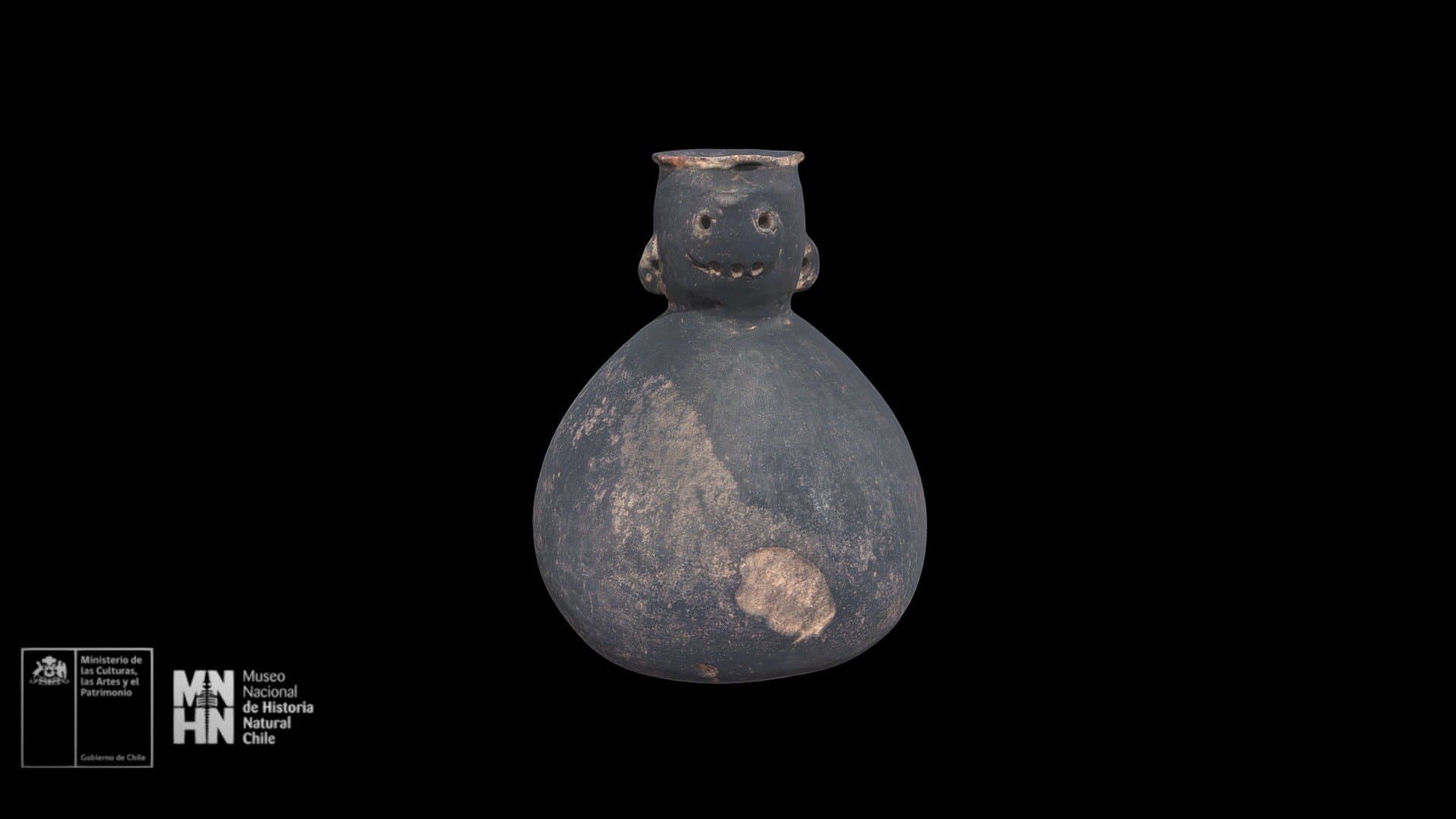 Vasija negra pulida San Pedro de Atacama