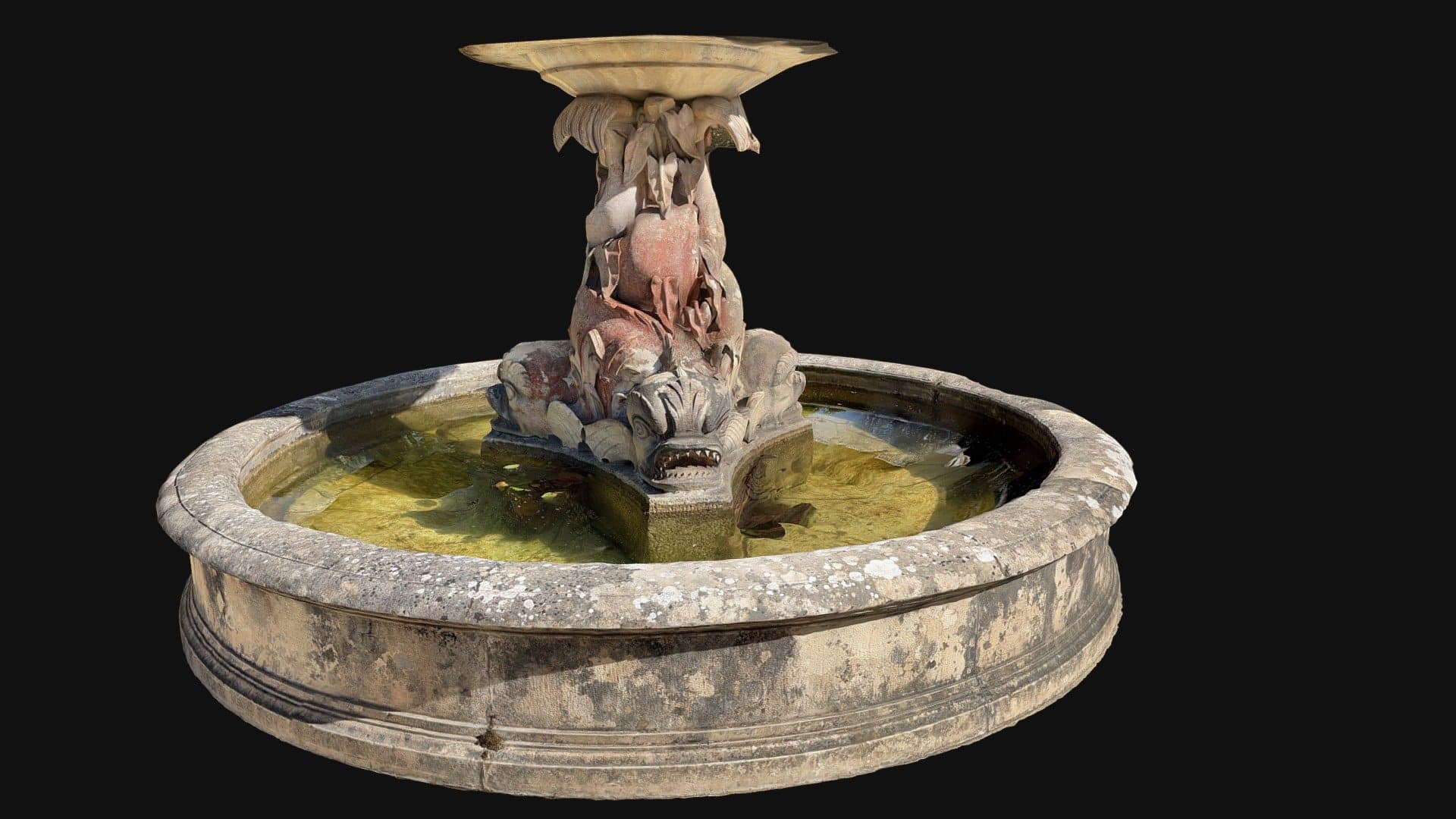 Monserrate Palace - Fountain (Scaniverse)