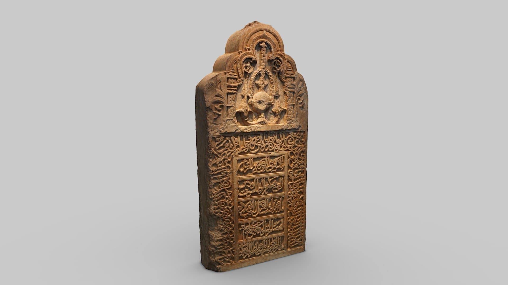Cambay Carved Gravestone