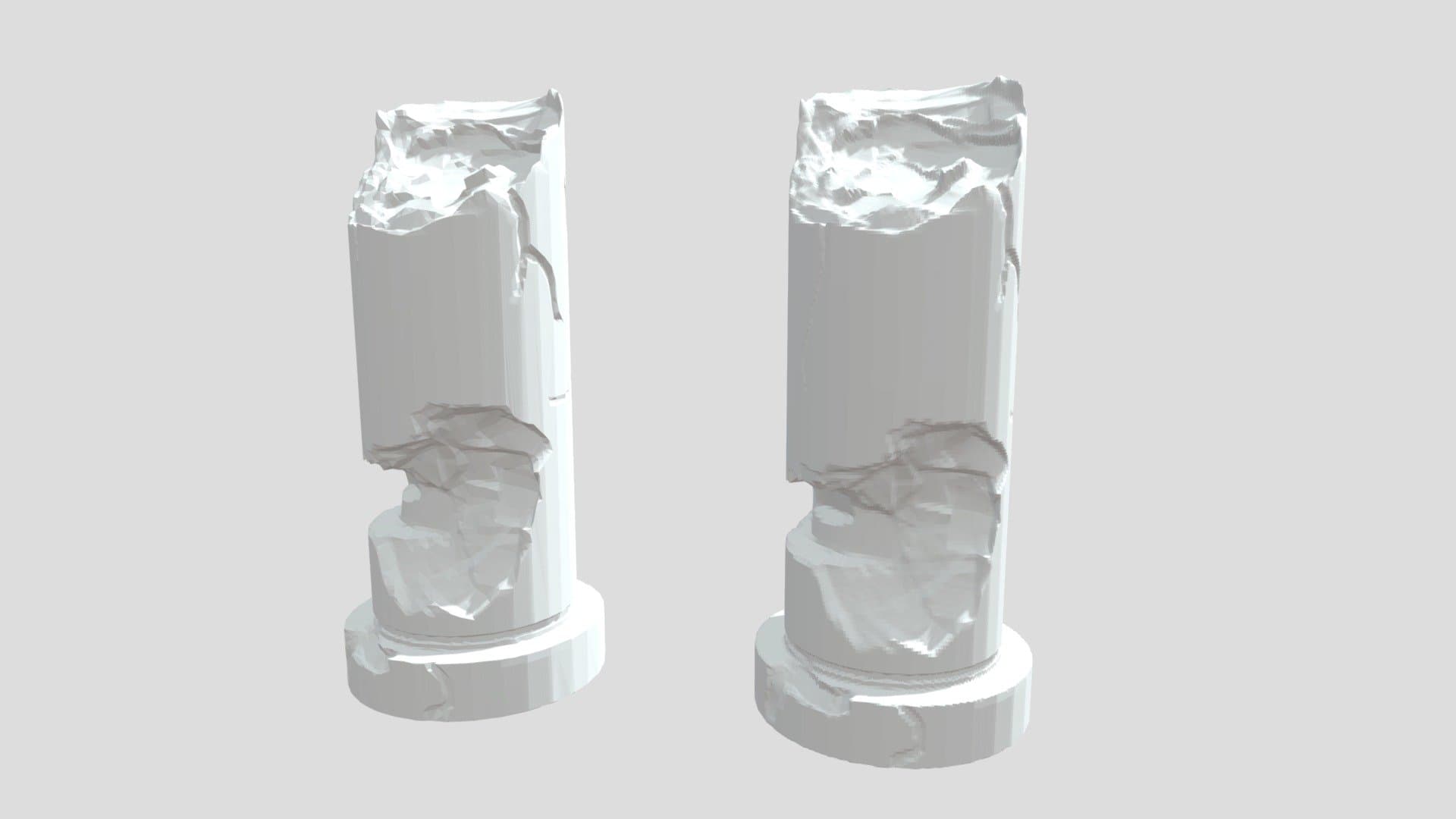 Damaged Column Sculpt