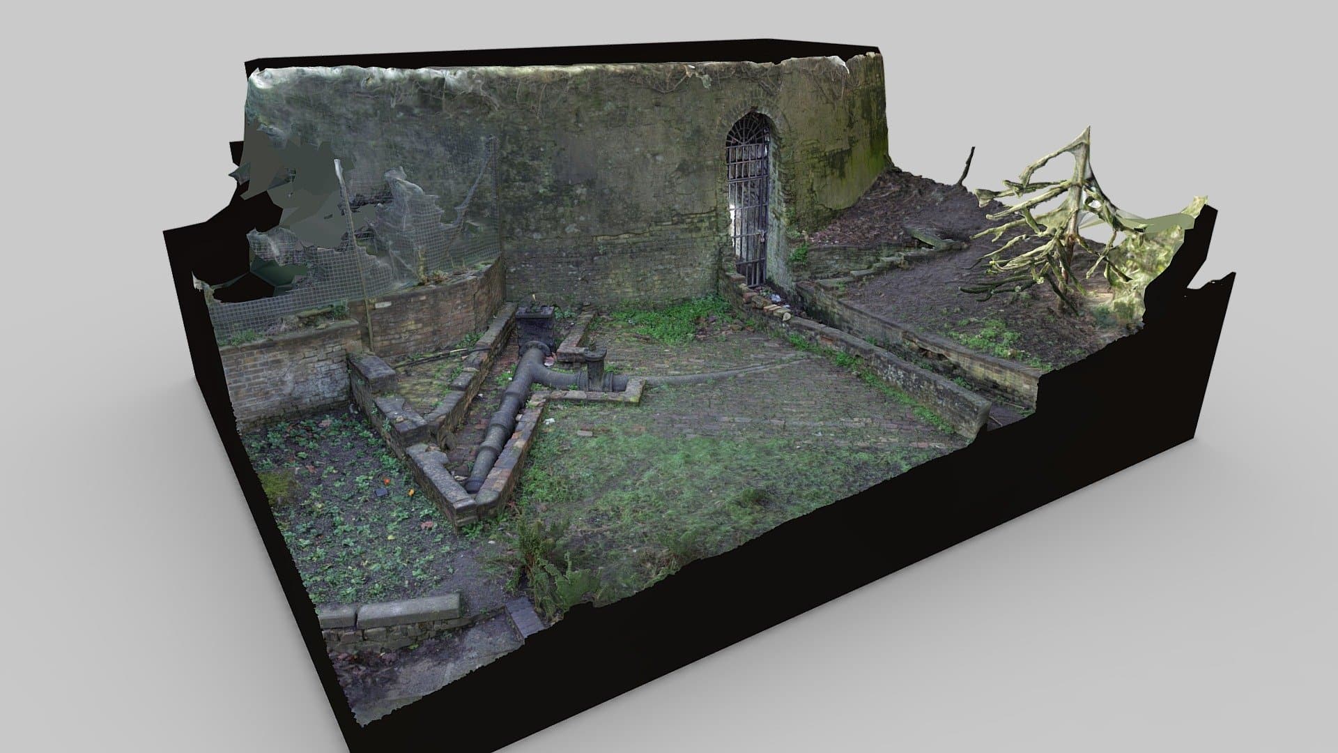 Crystal Palace Water Tower Ruins