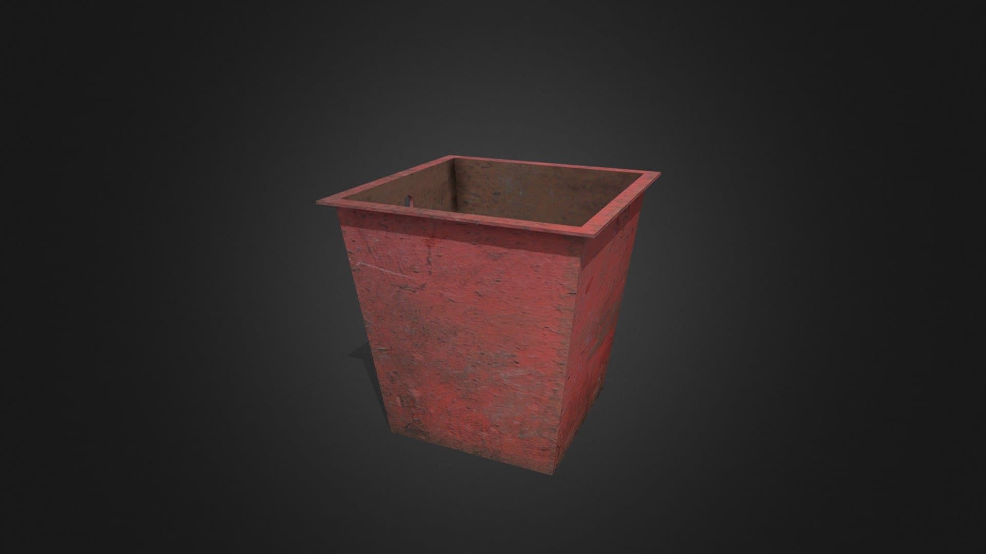 Old Soviet Trash Can
