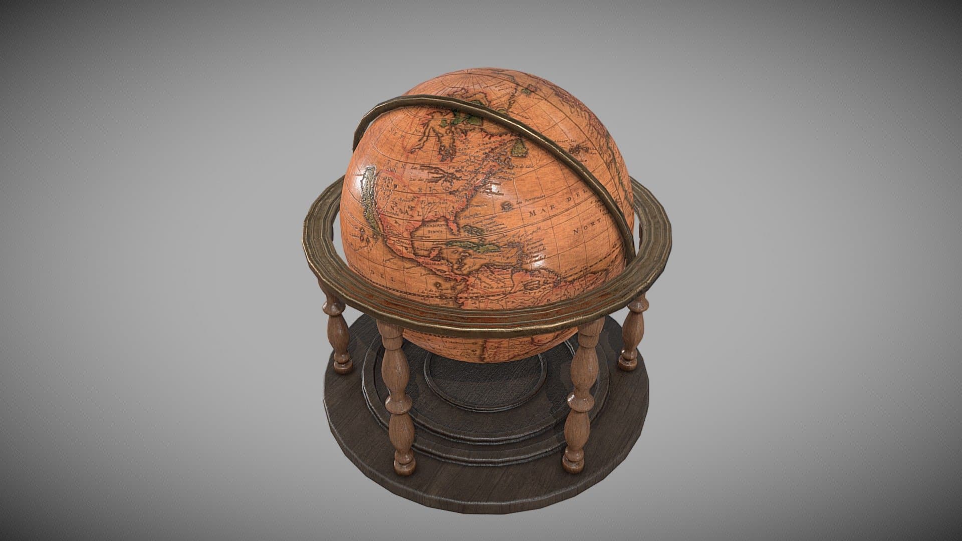 vintage globes