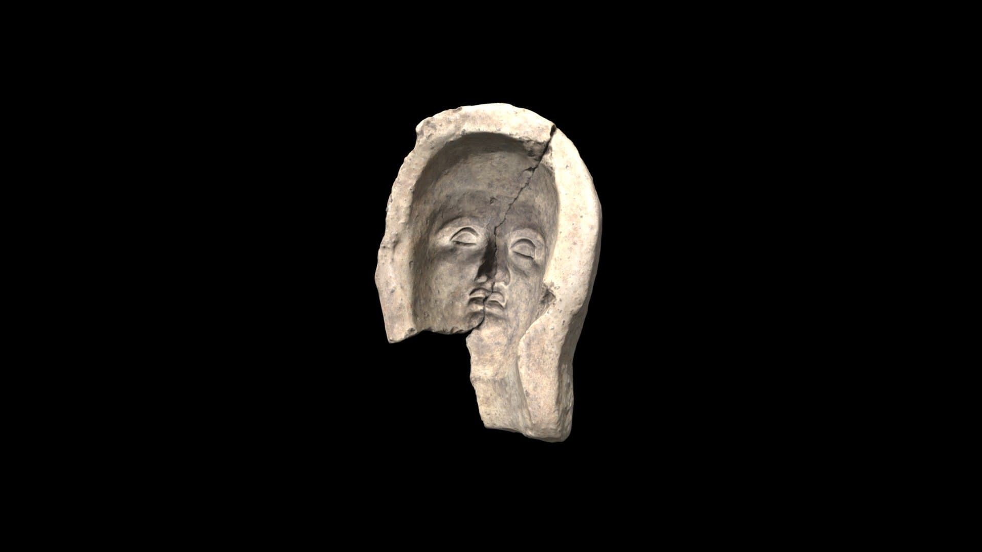 1920.172 Mold for a Male Head