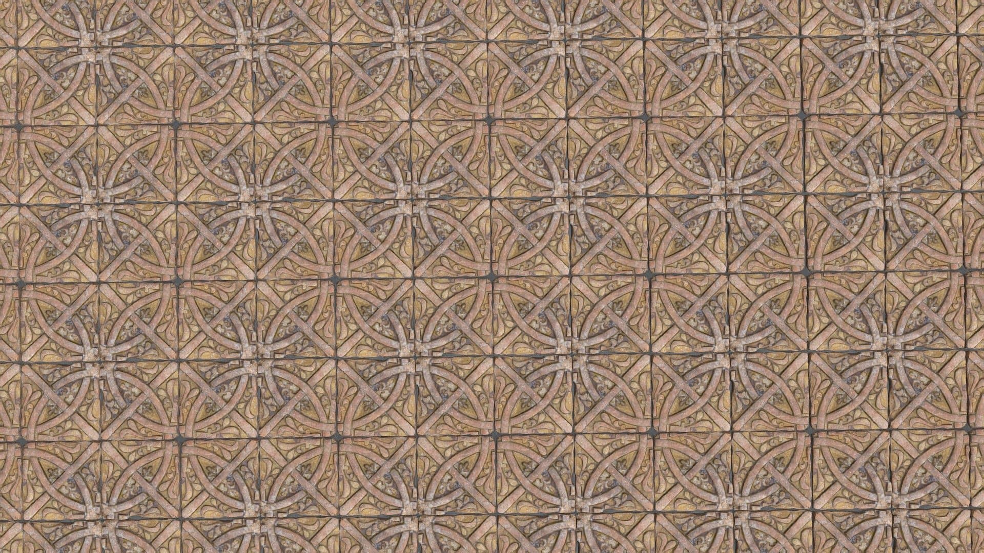 Floor (reconstruction) from the monastery church