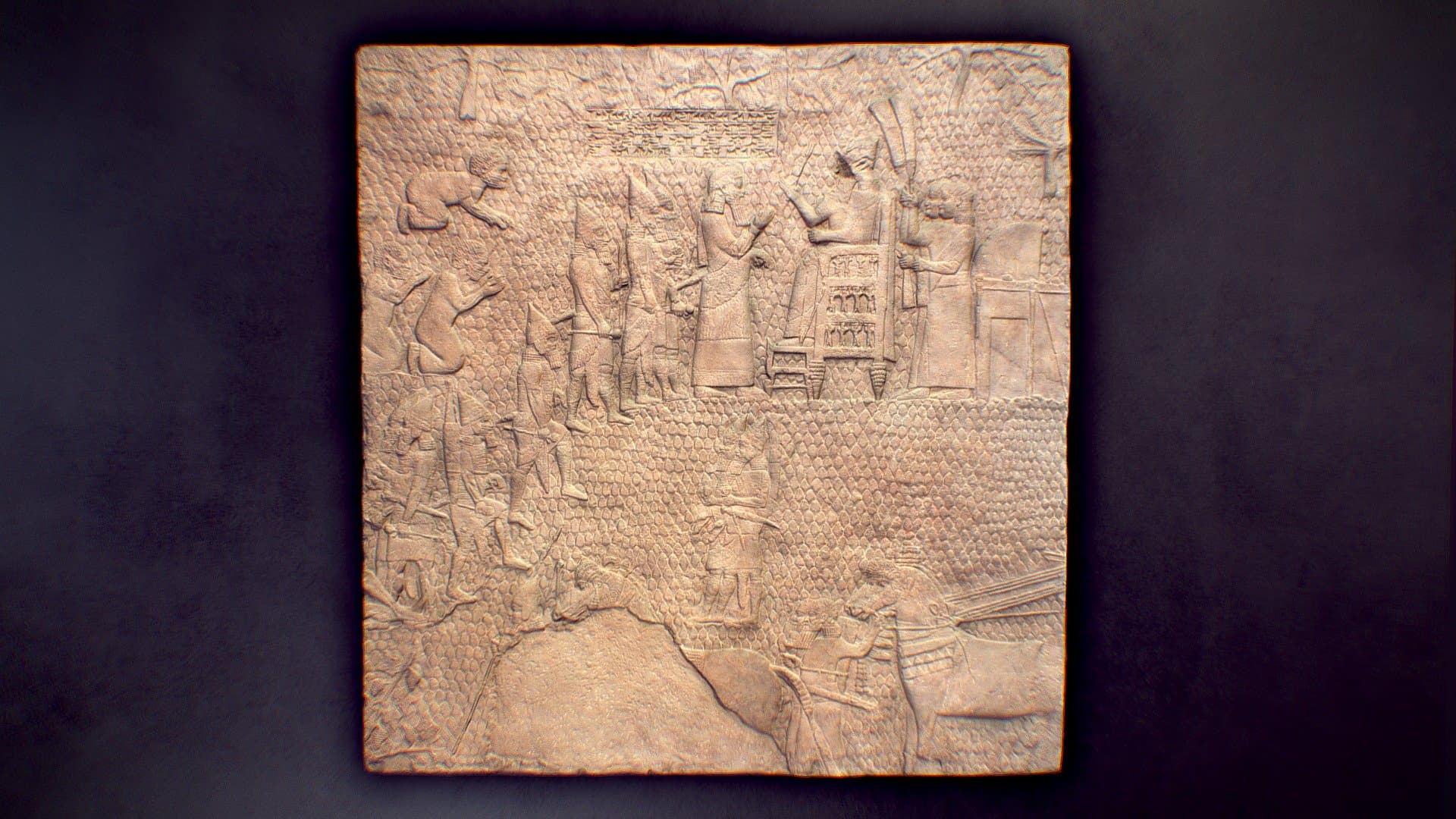 Overlooking the Destruction of Lachish