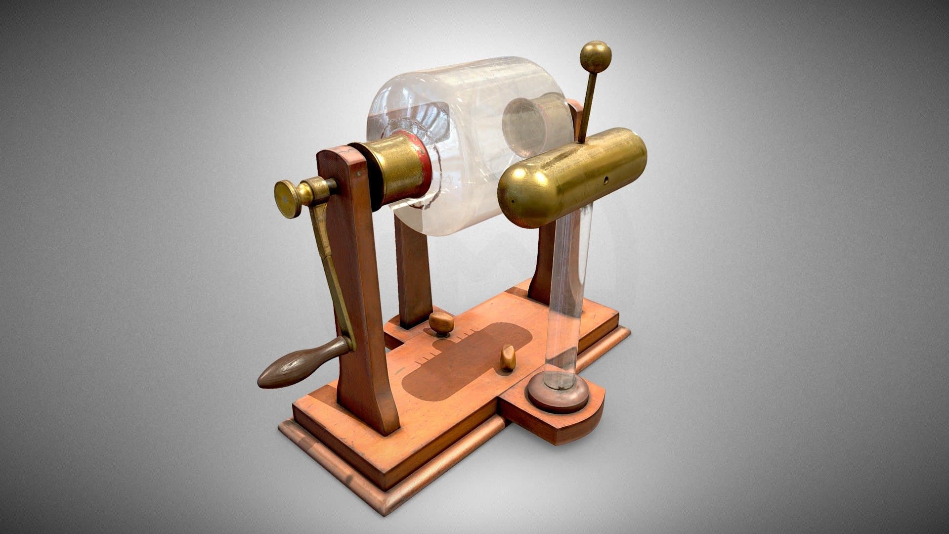 Electrostatic drum machine