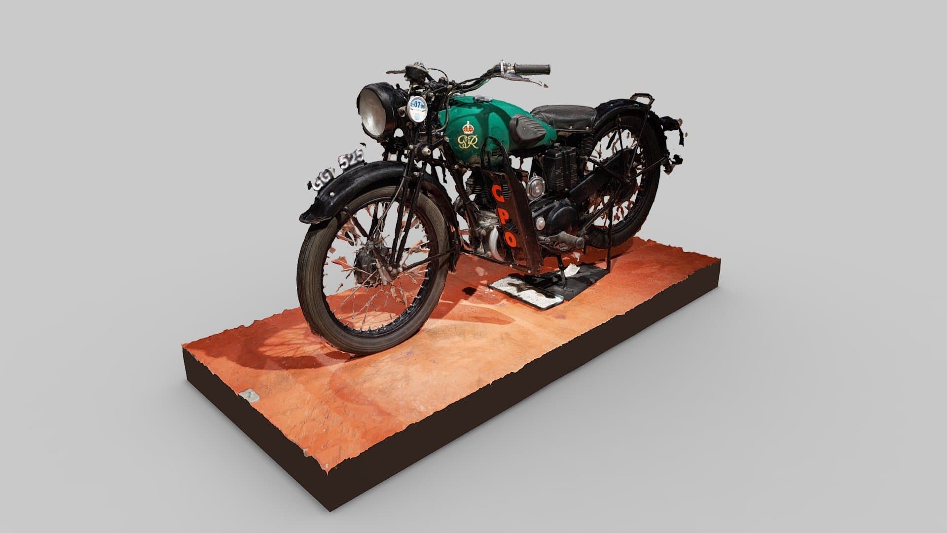 Post Office Telegram Motorbike