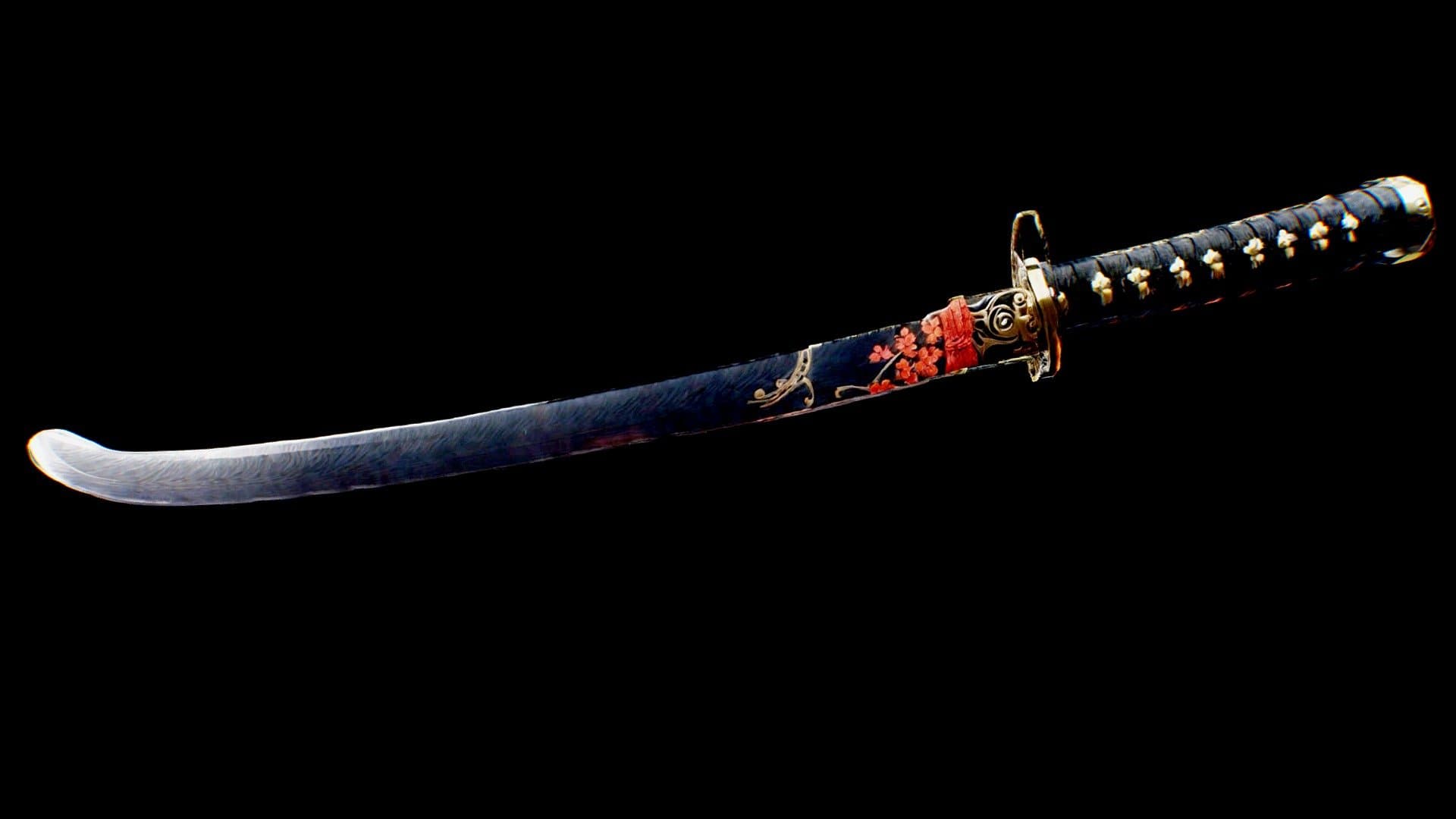 Katana Japanese samurai sword, weapon