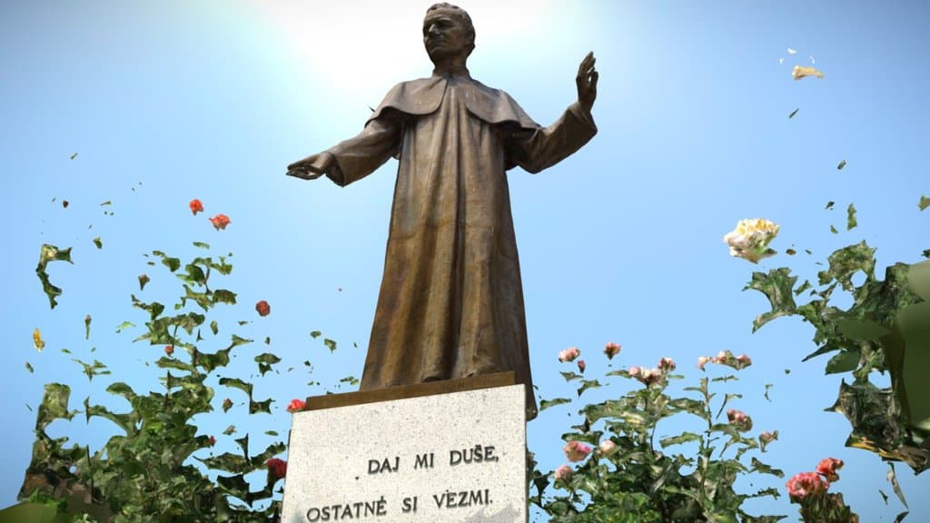 Saint Don Bosco statue