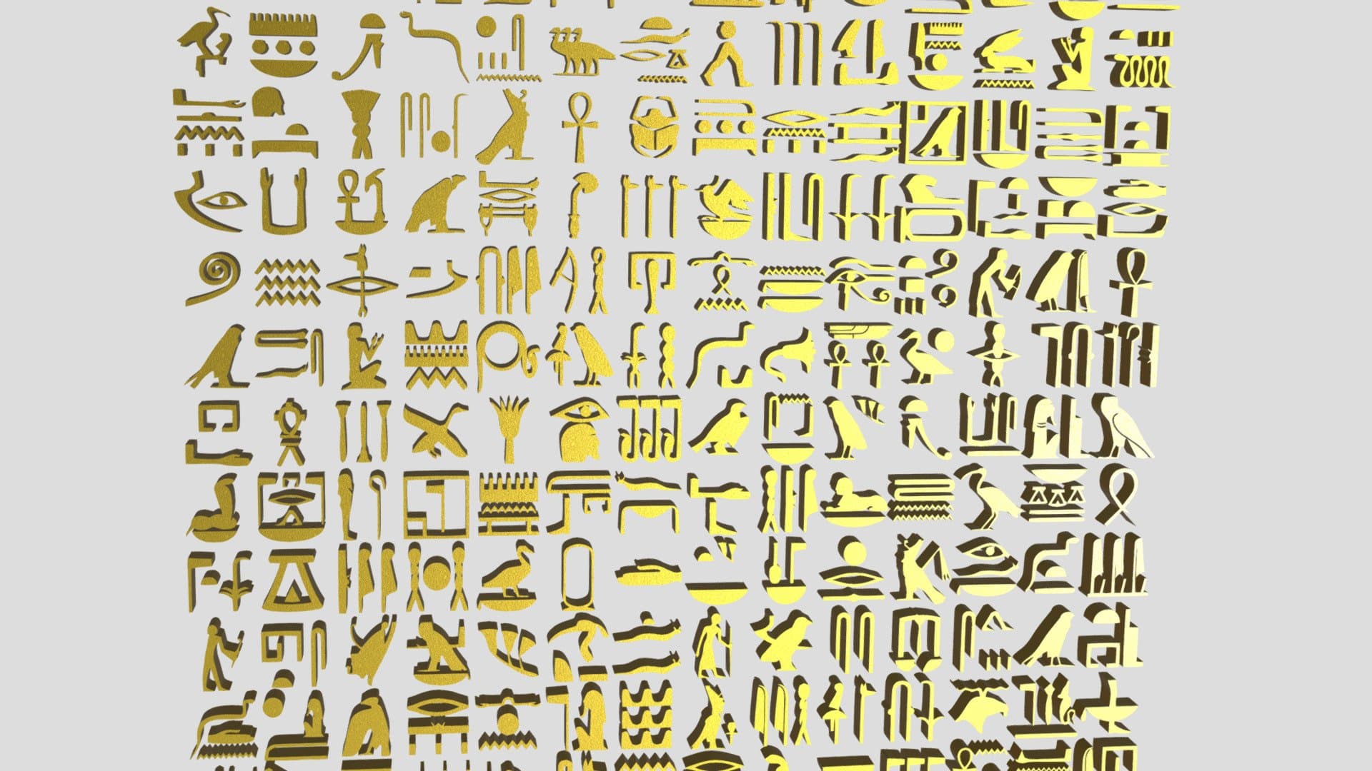 Hieroglyph - Egyptian symbols (free)