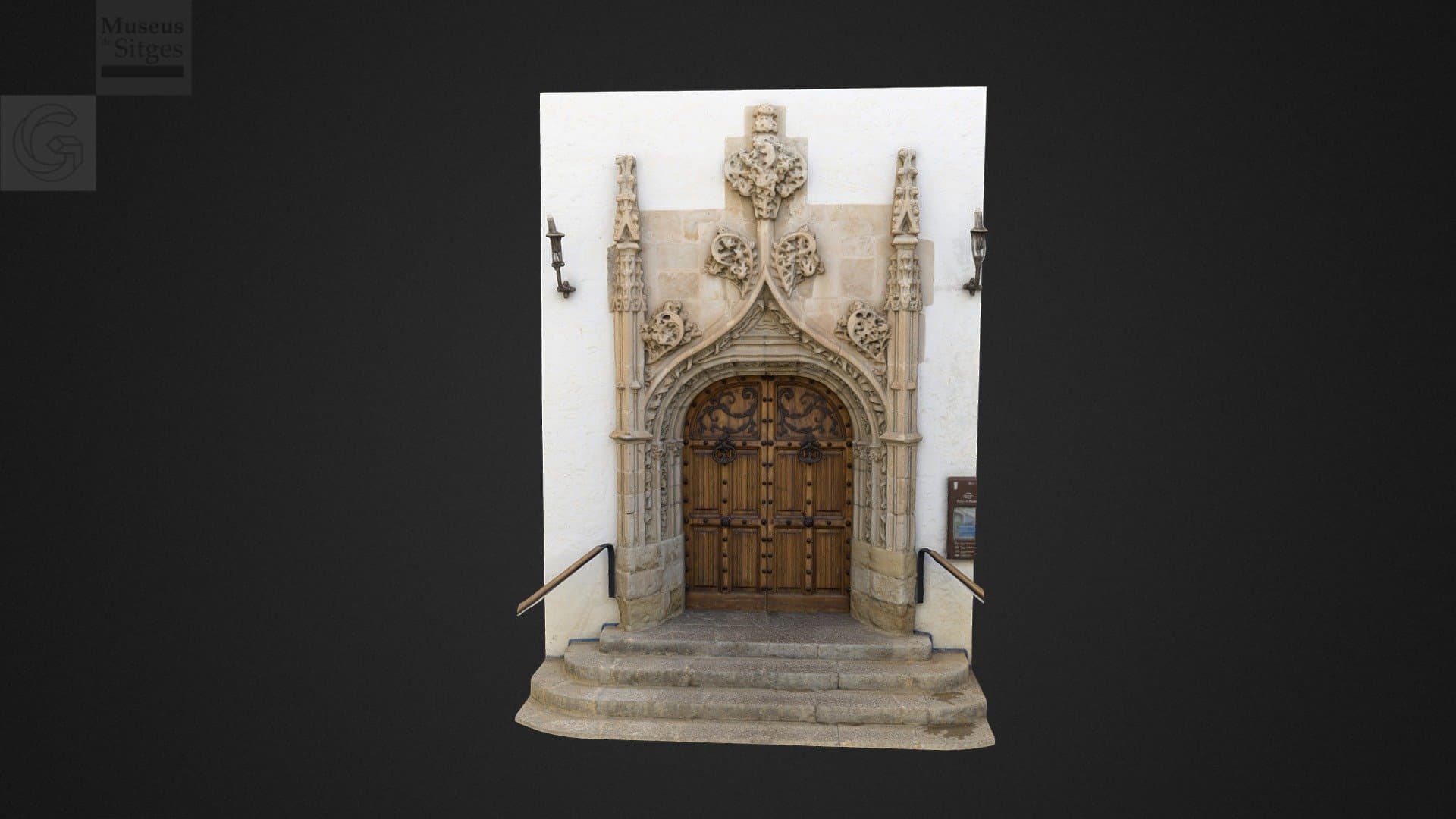 Porta del Palau de Maricel de Sitges